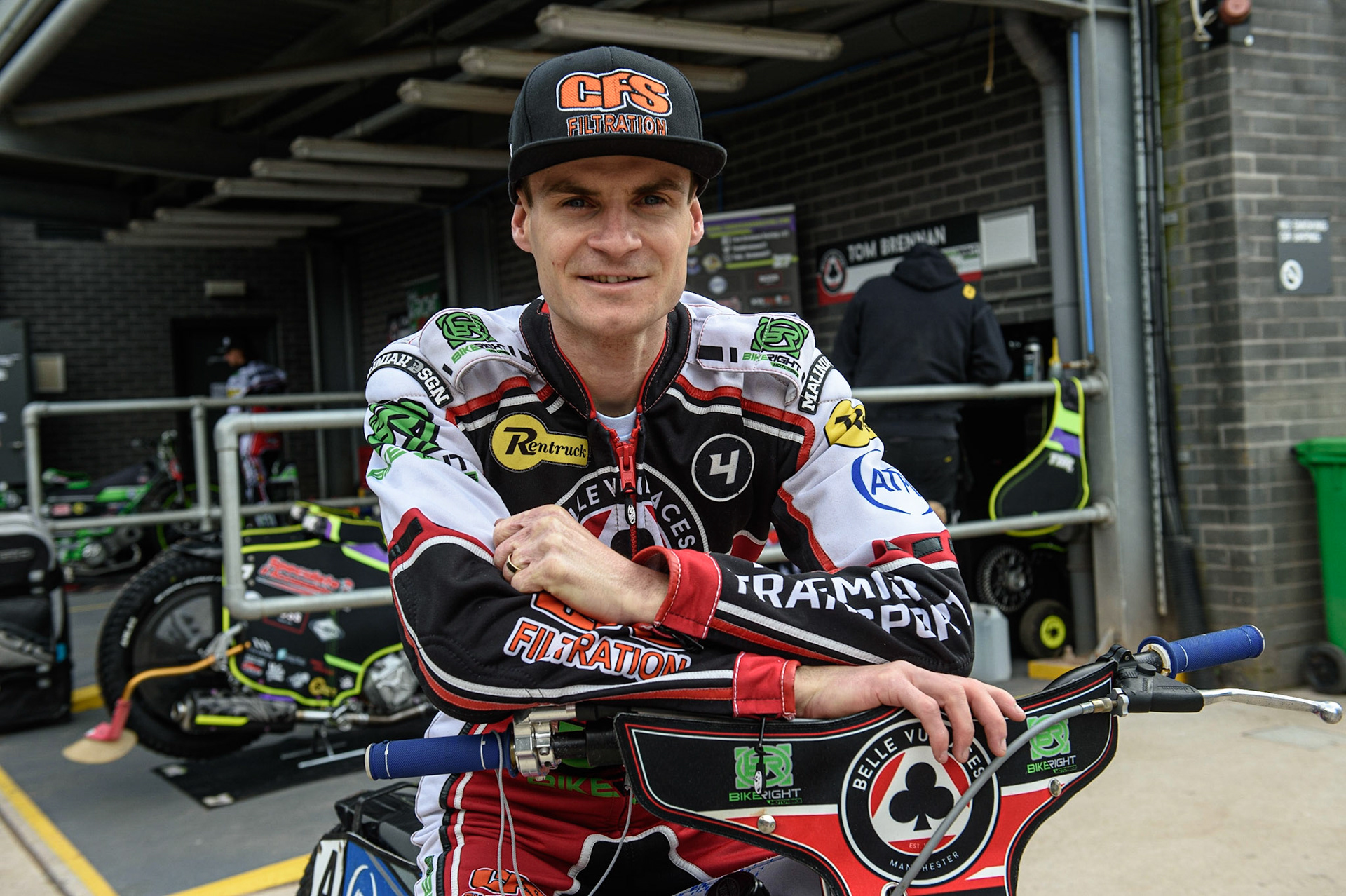 Photo: Ian CharlesSteve Worrall - Belle Vue AcesBelle Vue Press &amp; Practice, , National Speedway Stadium, Manchester Thursday  13  May  2021