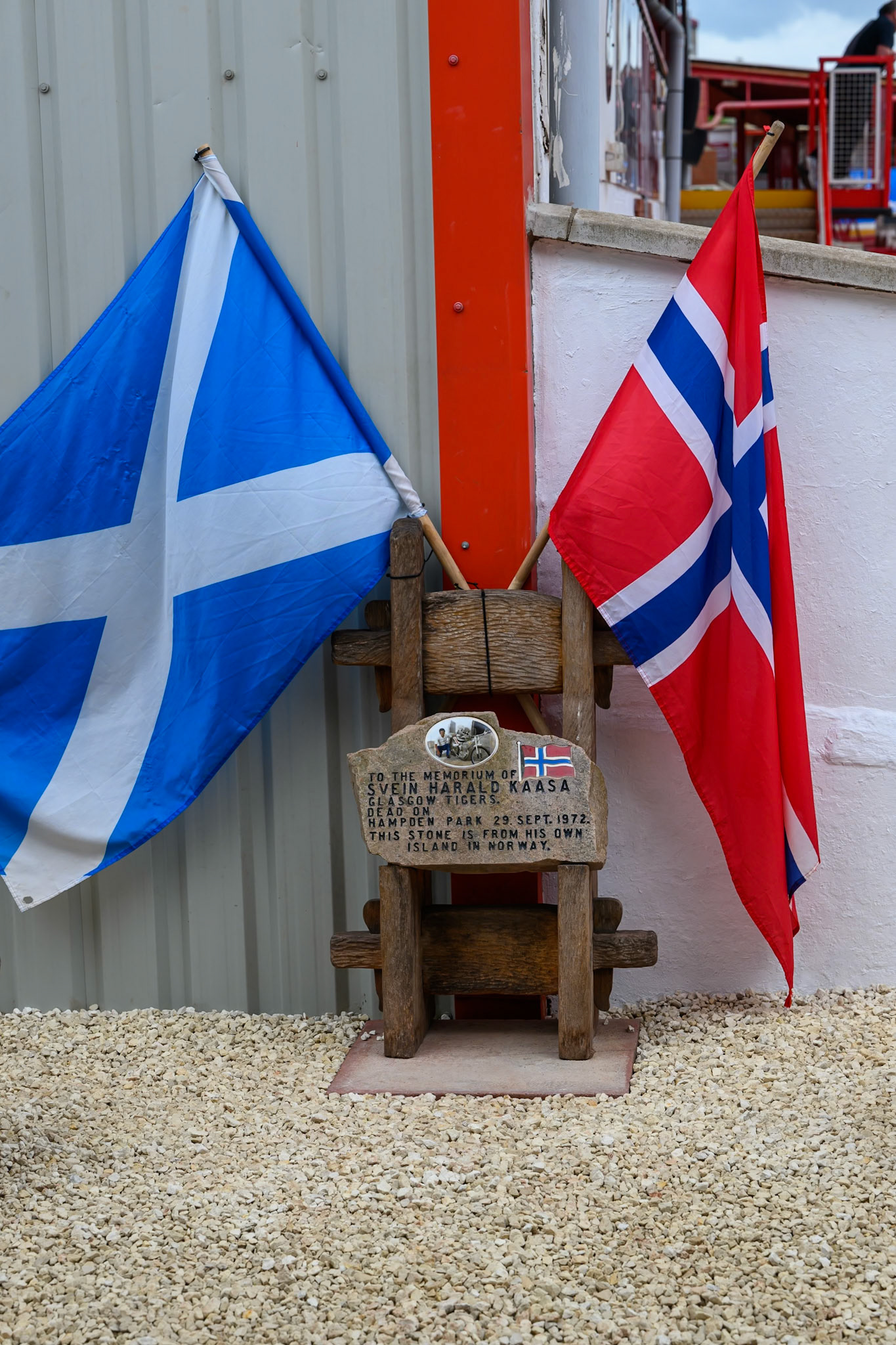 Svien Harald Kassa memorial at Glasgow Speedway during the Speedway GP Qualifying Round 3 at Allied Ashfield Stadium, Glasgow on Saturday 30th May 2026. (Photo: Ian Charles | MI News)