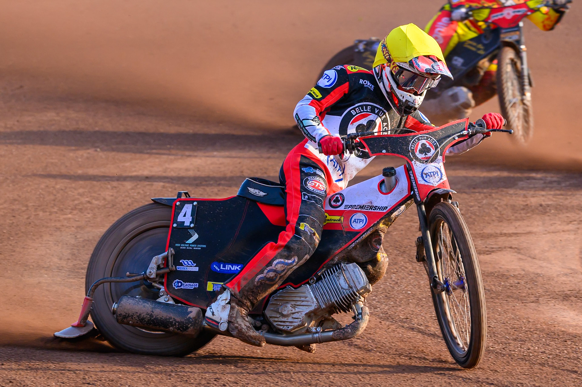 Zach Cook of Belle Vue Aces  in action during the Rowe Motor Oil Premiership match between Leicester Lions and Belle Vue Aces at the Hydroscan Arena, Leicester on Thursday 23rd July 2026. (Photo: Ian Charles | MI News)