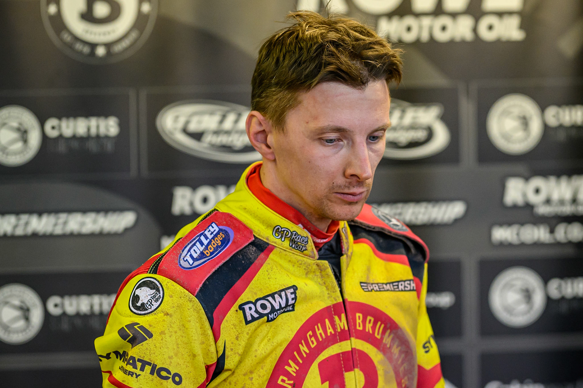 Birmingham Brummies' Tobiasz Musielak during the Rowe Motor Oil Premiership match between Birmingham Brummies and Belle Vue Aces at Perry Bar Stadium, Birmingham on Monday 2nd June 2025. (Photo: Ian Charles | MI News)