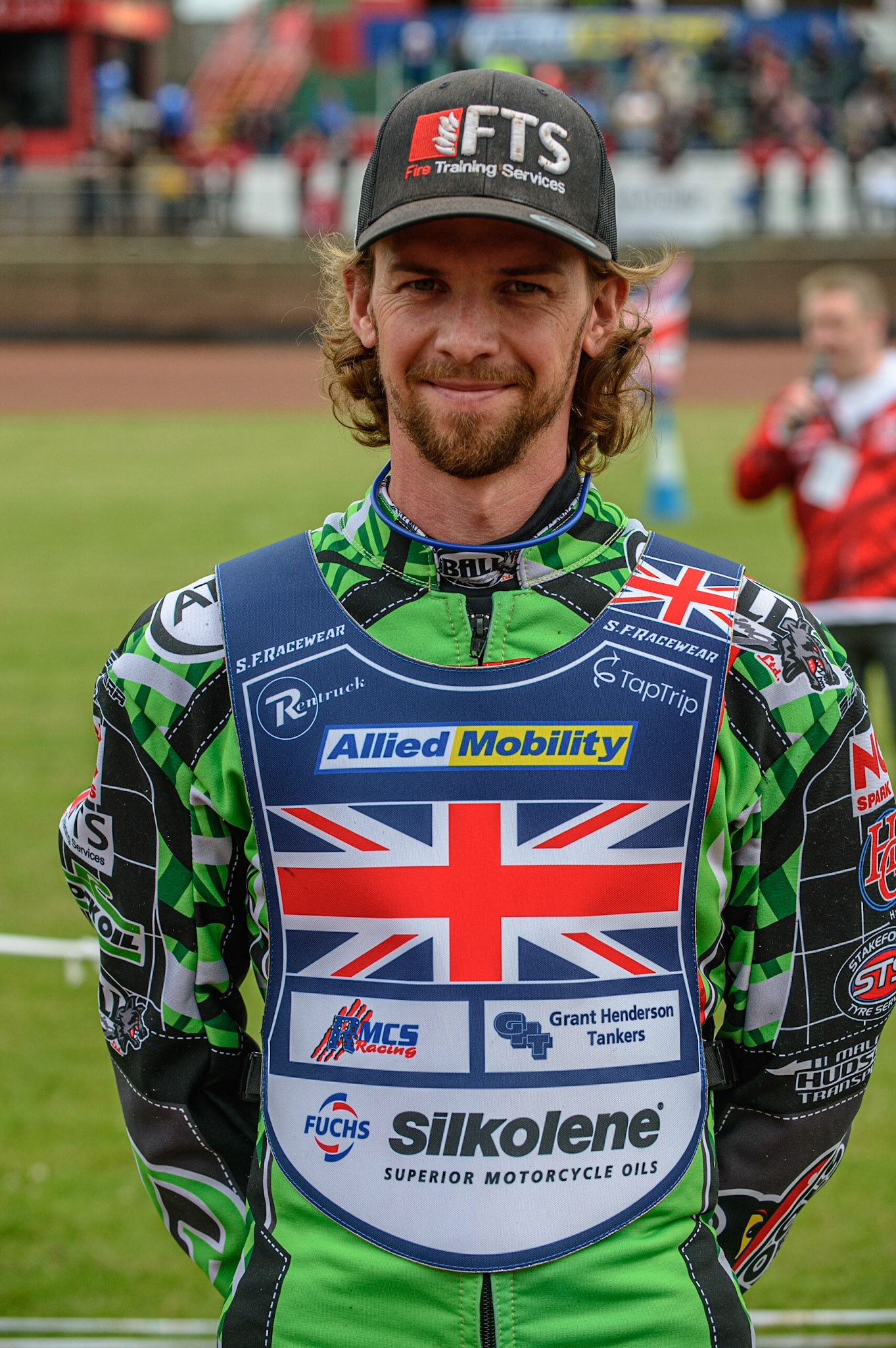 GLASGOW, UK. JUNE 19TH.  Charles Wright (Great Britain) during the FIM Speedway Grand Prix Qualifying Round at the Peugeot Ashfield Stadium, Glasgow on Saturday 19th June 2021. (Credit: Ian Charles | MI News)