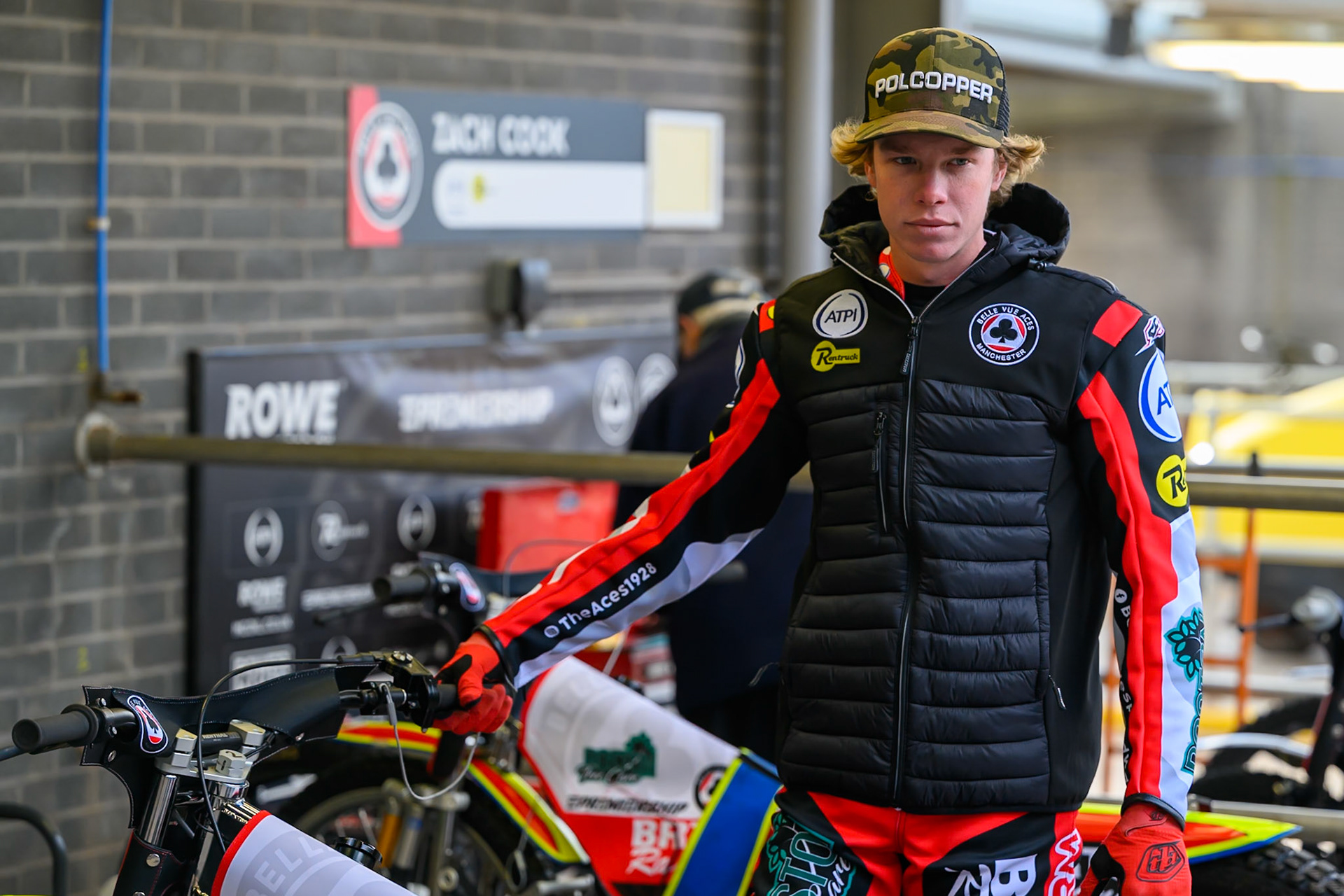 Tate Zischke during the Belle Vue Aces Media Day at the National Speedway Stadium, Manchester on Wednesday 11th March 2026. (Photo: Ian Charles | MI News)