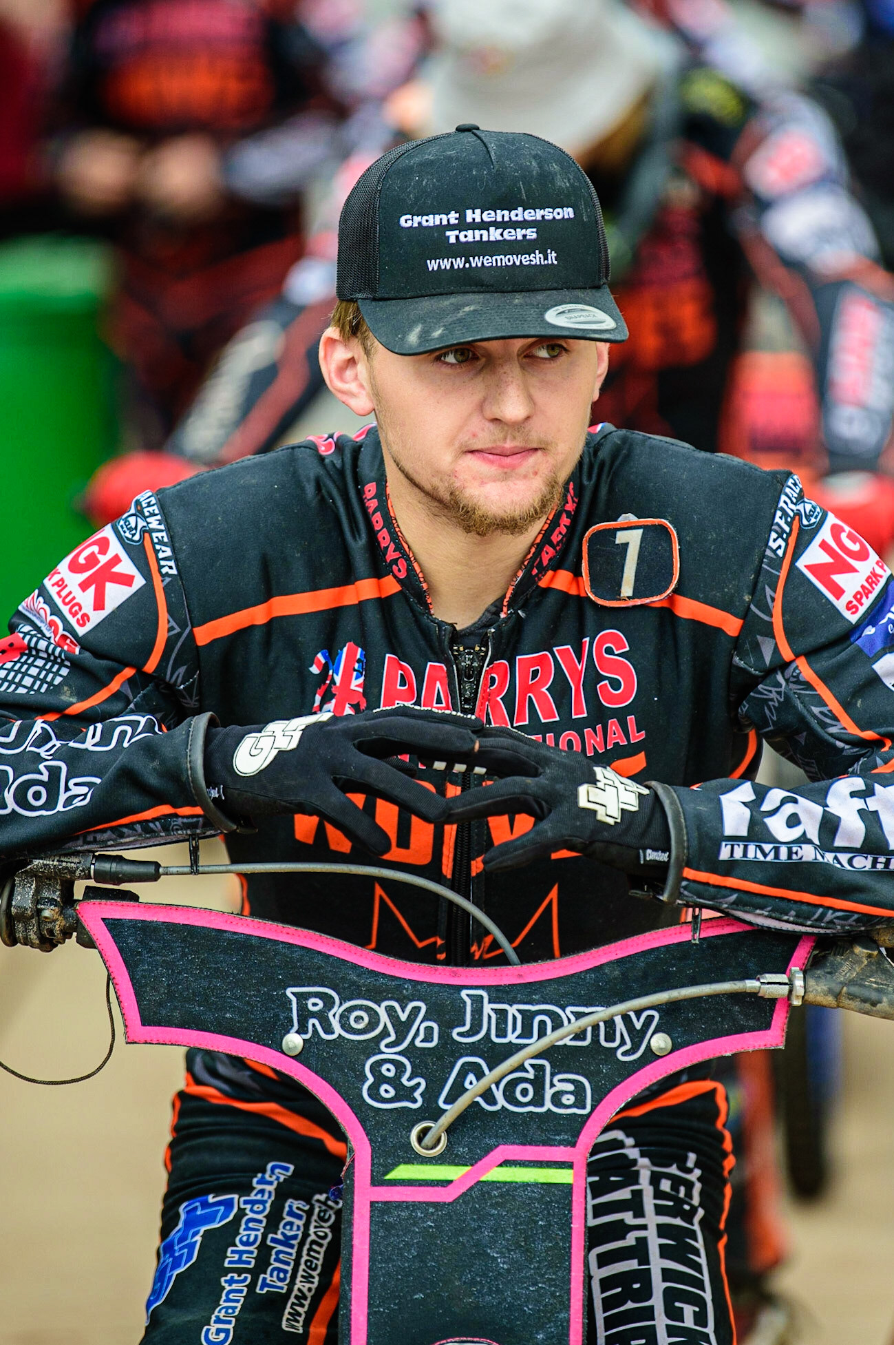 Leon Flint  - Parry's International Wolves during the SGB Premiership match between Belle Vue Aces and Wolverhampton Wolves at the National Speedway Stadium, Manchester on Monday 29th August 2022. (Credit: Ian Charles | MI News)