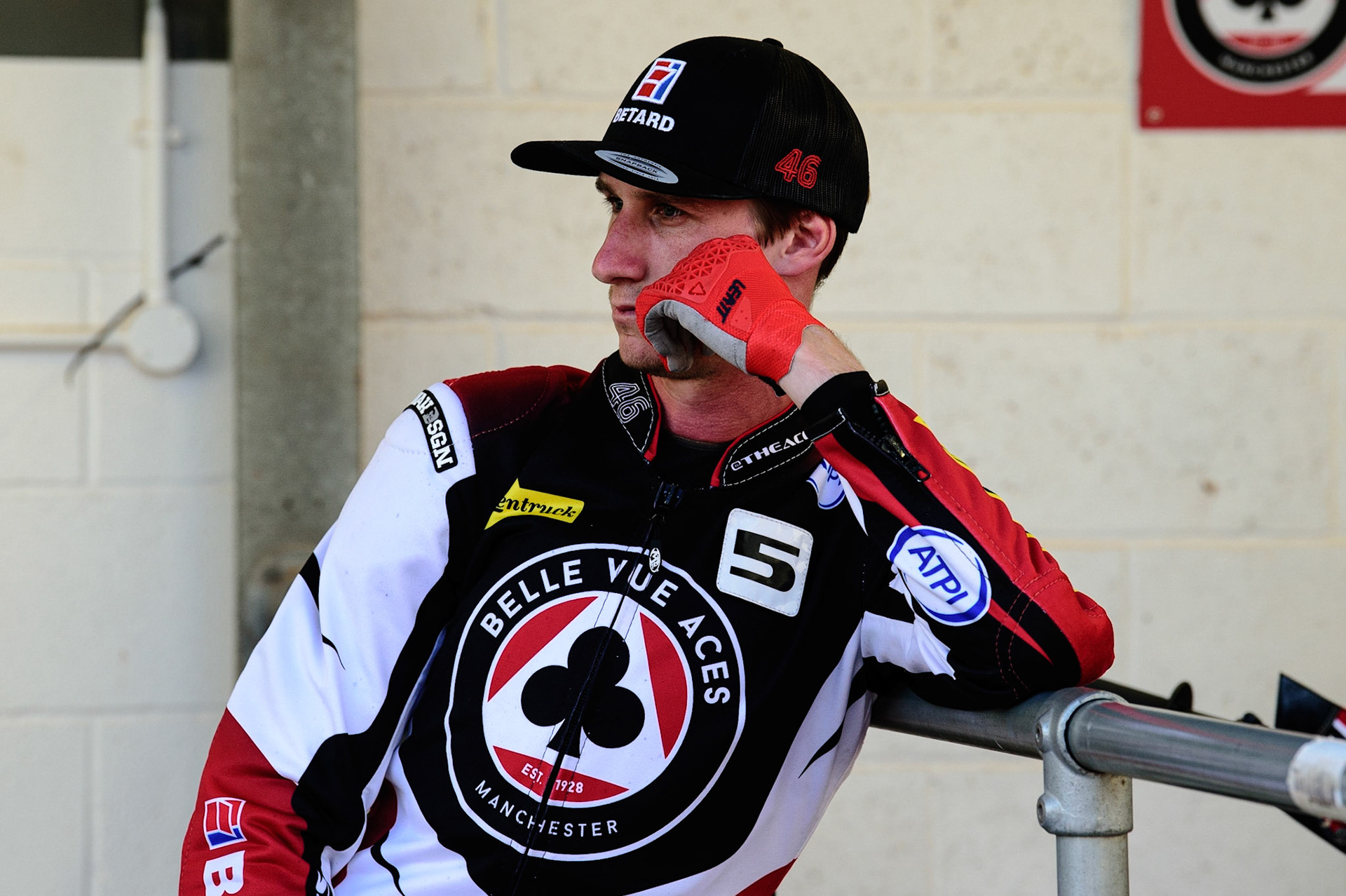 Max Fricke  - Belle Vue ATPI Aces  during the SGB Premiership match between Belle Vue Aces and Ipswich Witches at the National Speedway Stadium, Manchester on Monday 8th August 2022. (Credit: Ian Charles | MI News)