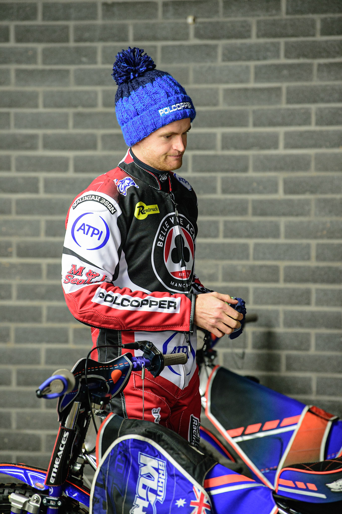 MANCHESTER, UK. MAR 21ST. Brady Kurtz during the ATPI Peter Craven Memorial Trophy at the National Speedway Stadium, Manchester on Monday 21st March 2022. (Credit: Ian Charles | MI News)