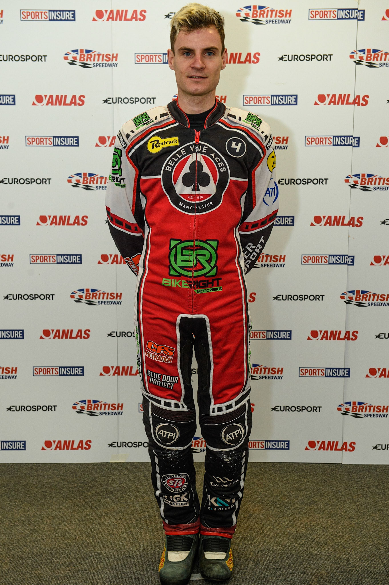 Photo: Ian CharlesSteve Worrall, Captain of Belle Vue AcesDiscovery Networks Eurosport Speedway Season Launch, National Speedway Stadium, Manchester Wednesday  12  May  2021