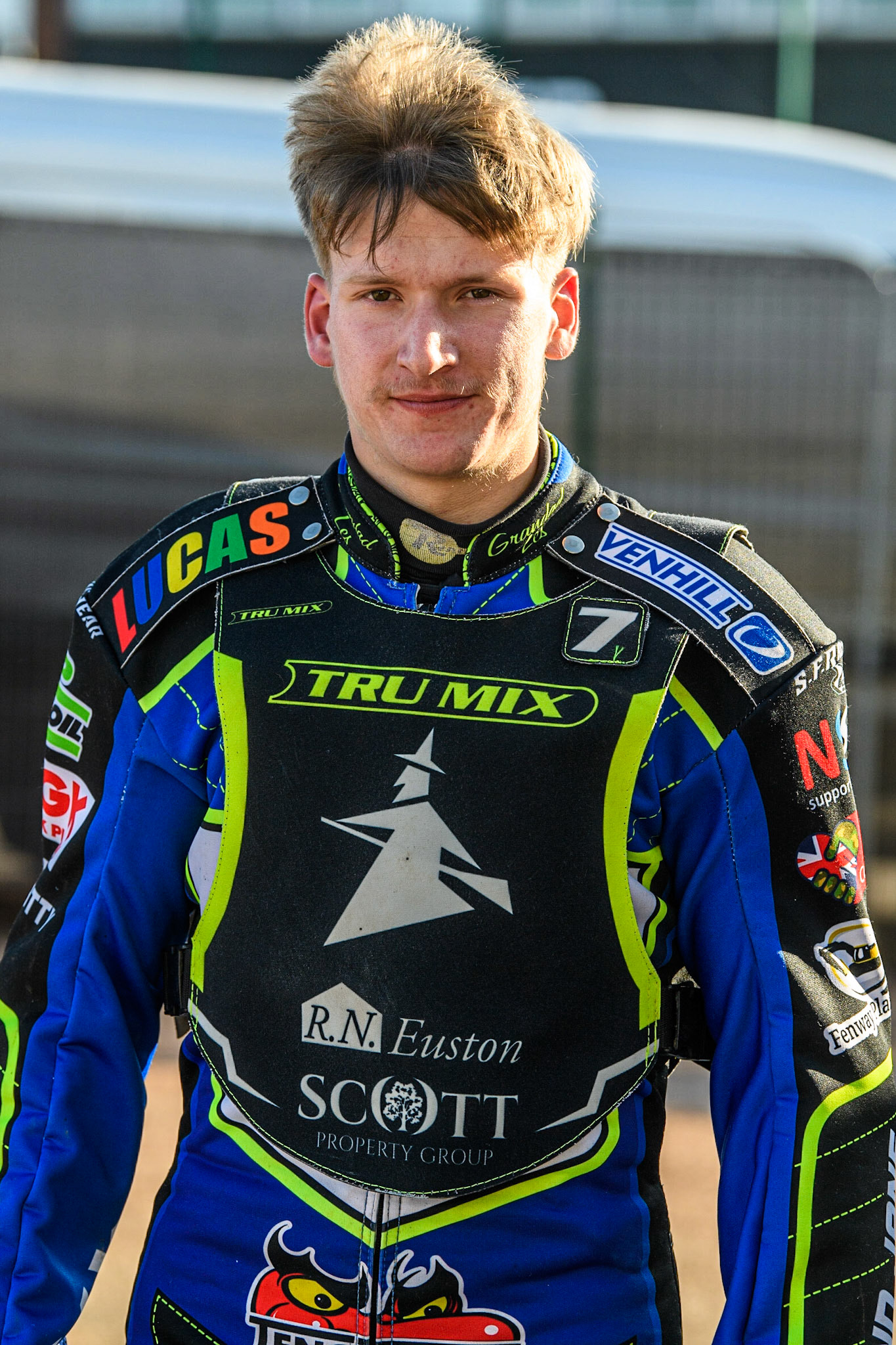 Joe Thompson - Ipswich TruMix Witches during the Sports Insure Premiership match between Belle Vue Aces and Ipswich Witches at the National Speedway Stadium, Manchester on Monday 5th June 2023. (Photo: Ian Charles | MI News)
