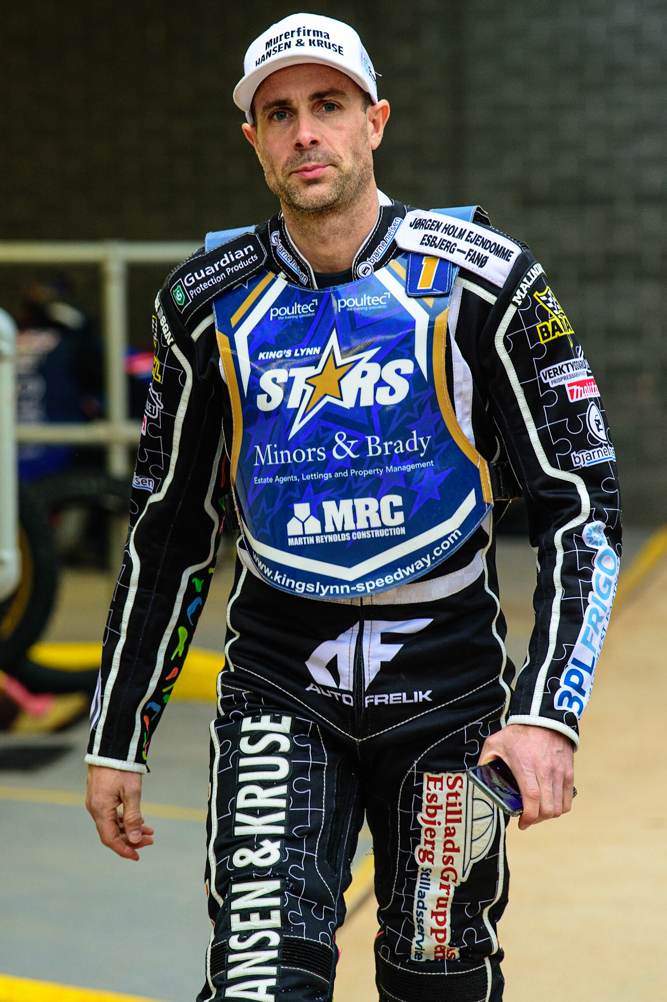 MANCHESTER, UK. MAY 16TH  Niels-Kristian Iversen of King’s Lynn Minors &amp; Brady Stars during the SGB Premiership match between Belle Vue Aces and King's Lynn Stars at the National Speedway Stadium, Manchester on Monday 16th May 2022. (Credit: Ian Charles | MI News)