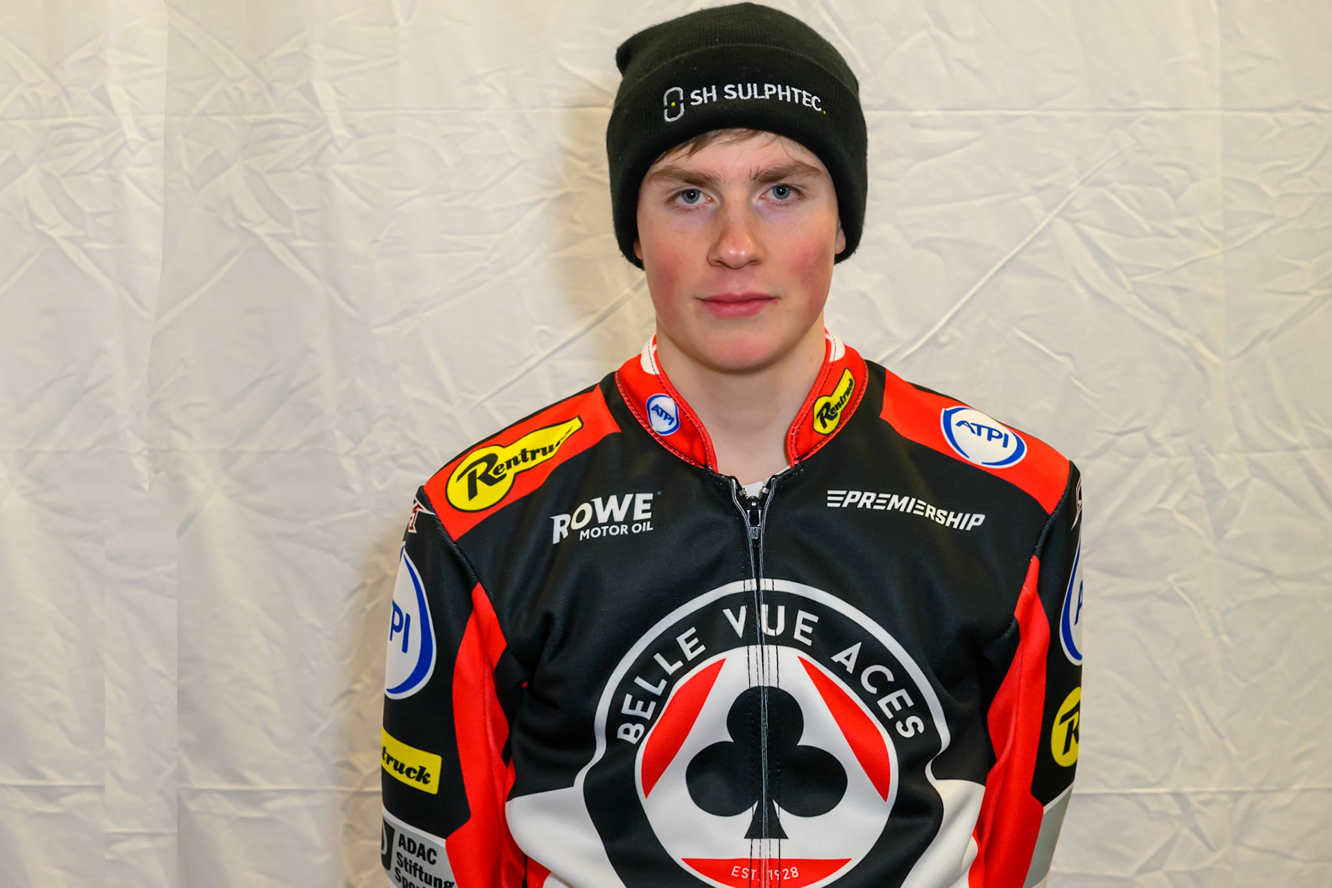 Norick Blodorn of Belle Vue Aces during the Knockout Cup, Northern Section match between Belle Vue Aces and Sheffield Tigers at the National Speedway Stadium, Manchester on Monday 30th March 2026. (Photo: Ian Charles | MI News)