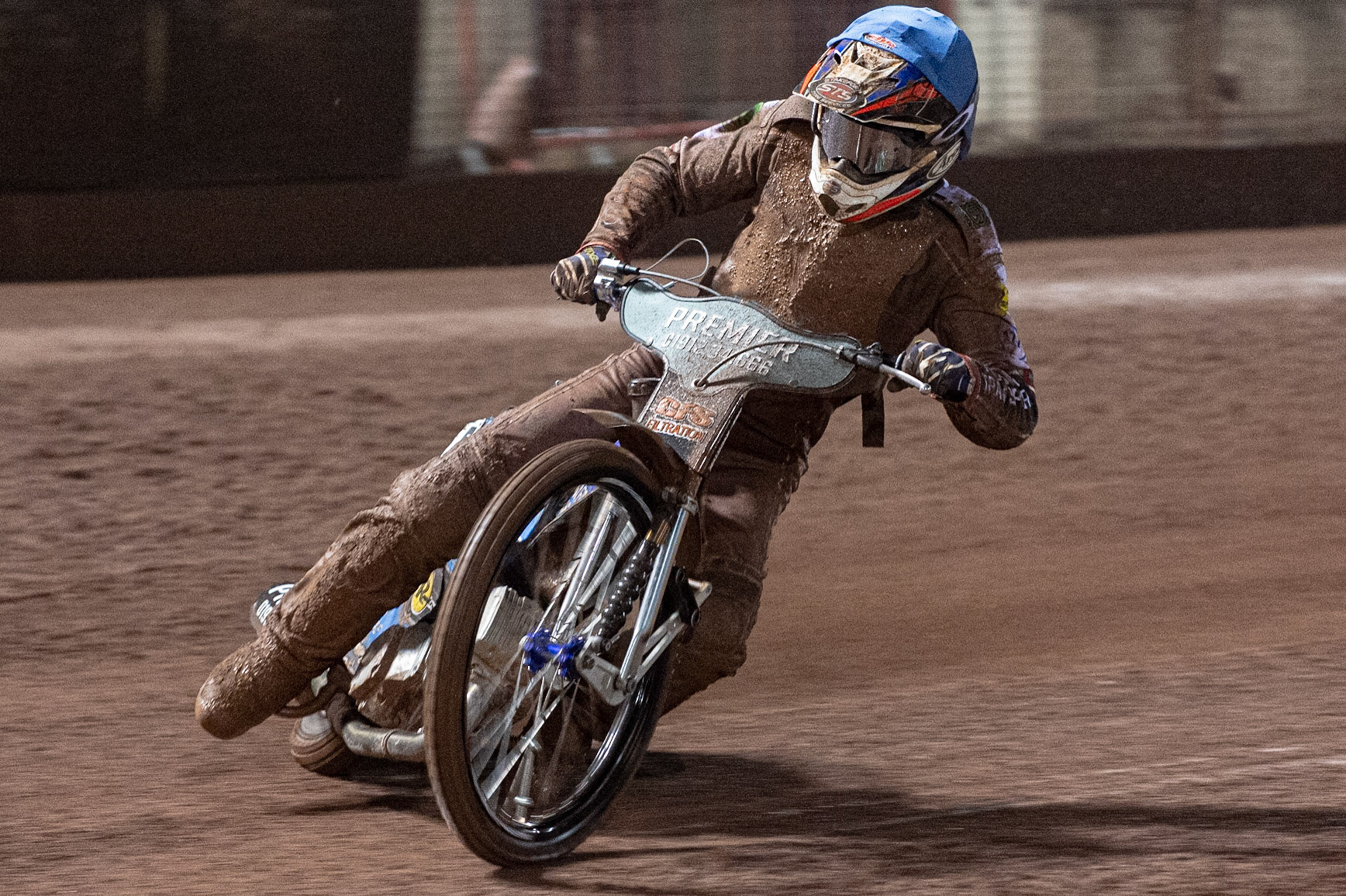 Photo: Ian CharlesSteve Worrall  in action  Sports Insure British Speedway Championship Final, National Speedway Stadium, Manchester Monday  28  September  2020