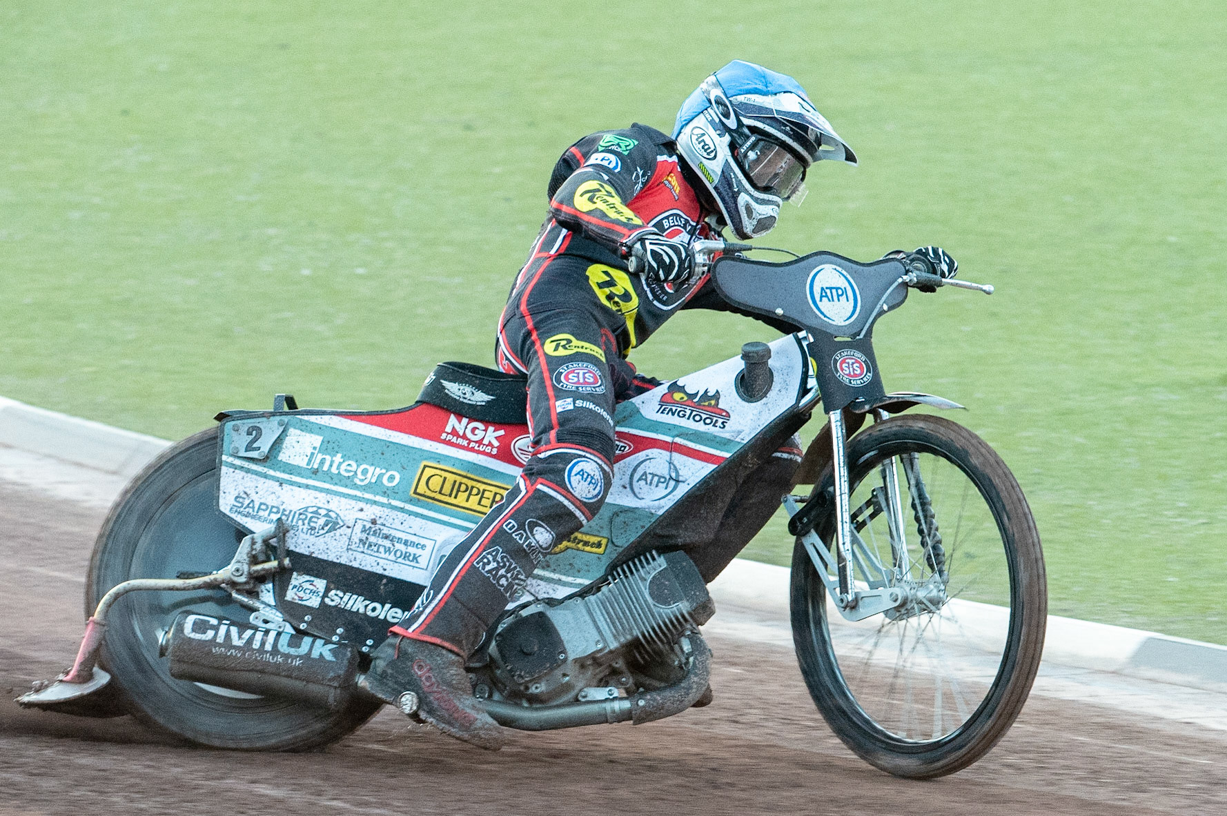 Photo by Ian Charles:

Steve Worrall in action 

Belle Vue Aces v Peterborough Panthers, National Speedway Stadium, Manchester, Wednesday, 10, April, 2019