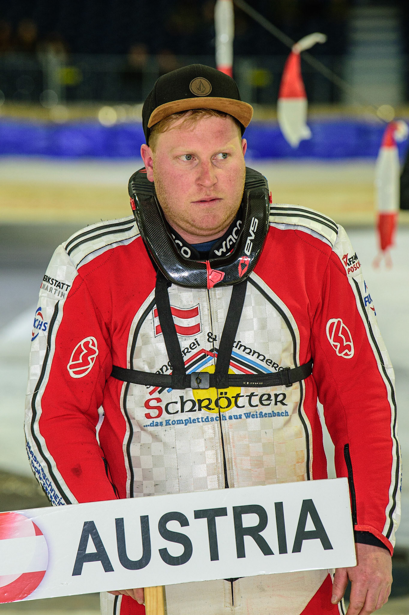 HEERENVEEN, NL. APR 1. Kevin Arzl (Austria)  during the ROLOEF THIJS BOKAAL  at Ice Rink Thialf, Heerenveen on Friday 1st April 2022. (Credit: Ian Charles | MI News)
