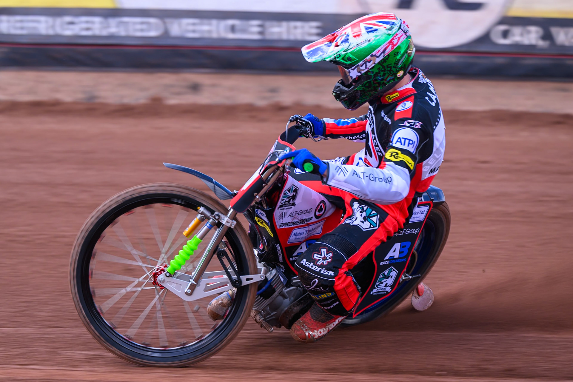Will Cairns, Rising Star Rider of Belle Vue Aces in action during the Belle Vue Aces Media Day at the National Speedway Stadium, Manchester on Wednesday 11th March 2026. (Photo: Ian Charles | MI News)