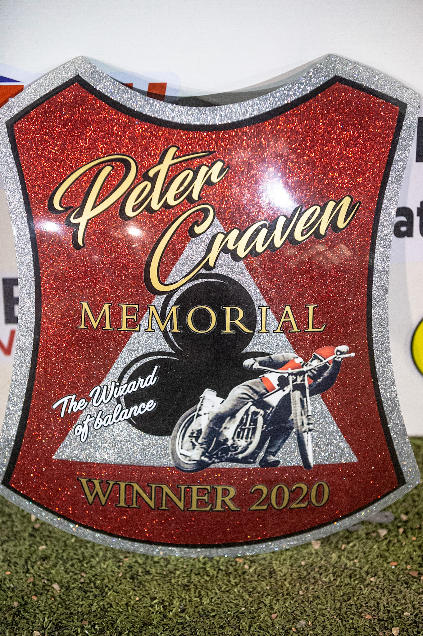 Photo: Ian CharlesThe Winners Shield for the Peter Craven Memorial Trophy Peter Craven Memorial Trophy, National Speedway Stadium, Manchester Thursday  22  October  2020
