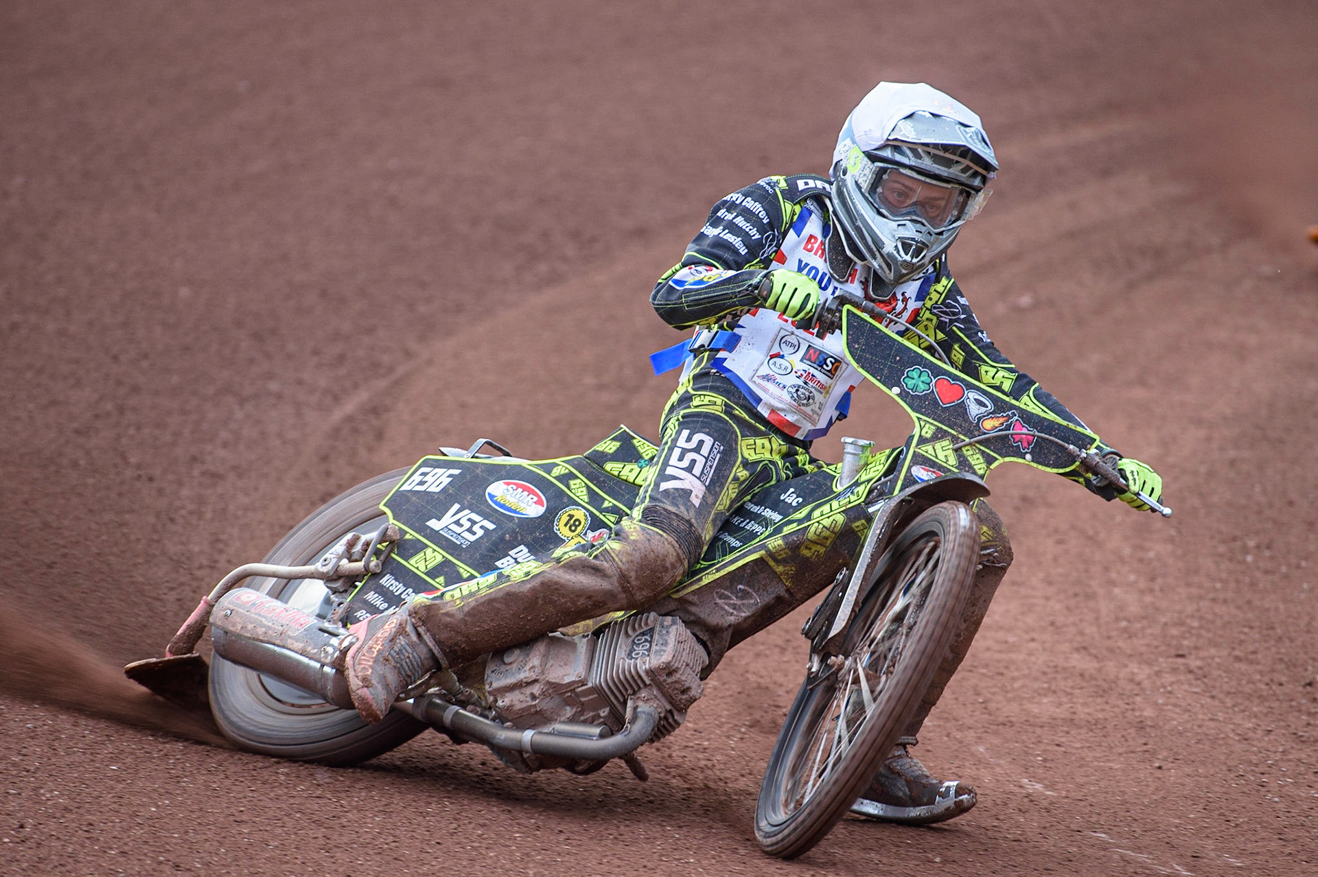 MANCHESTER, UK. MAY 28TH   Ace Pijper in action  during the British Junior Championship at the National Speedway Stadium, Manchester on Friday 28th May 2021. (Credit: Ian Charles | MI News)