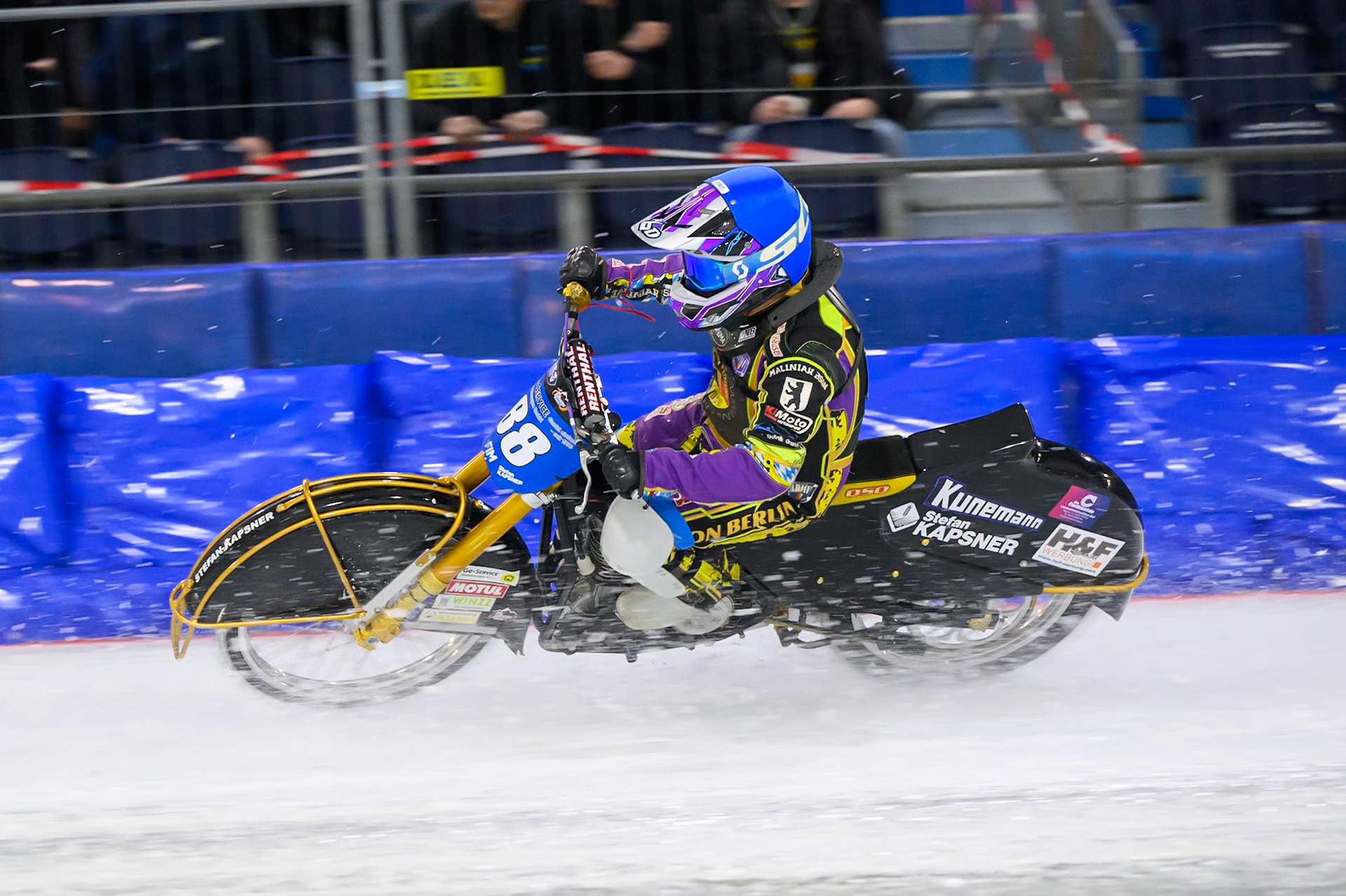 Bernhard Sanftl of Germany in action during the ROELOF THIJS BOKAAL at Ice Rink Thialf, Heerenveen on Friday 10th April 2026.  (Photo: Ian Charles | MI News)