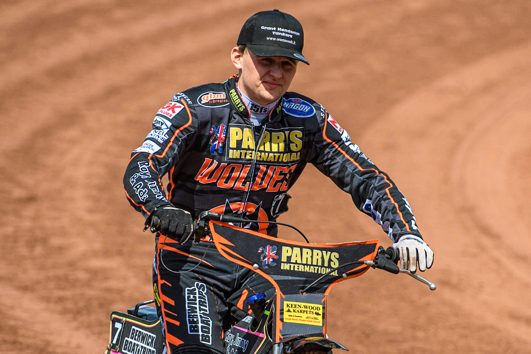 Leon Flint - Wolverhampton Parrys International Wolves during the Sports Insure Premiership match between Belle Vue Aces and Wolverhampton Wolves at the National Speedway Stadium, Manchester on Monday 29th May 2023. (Photo: Ian Charles | MI News)