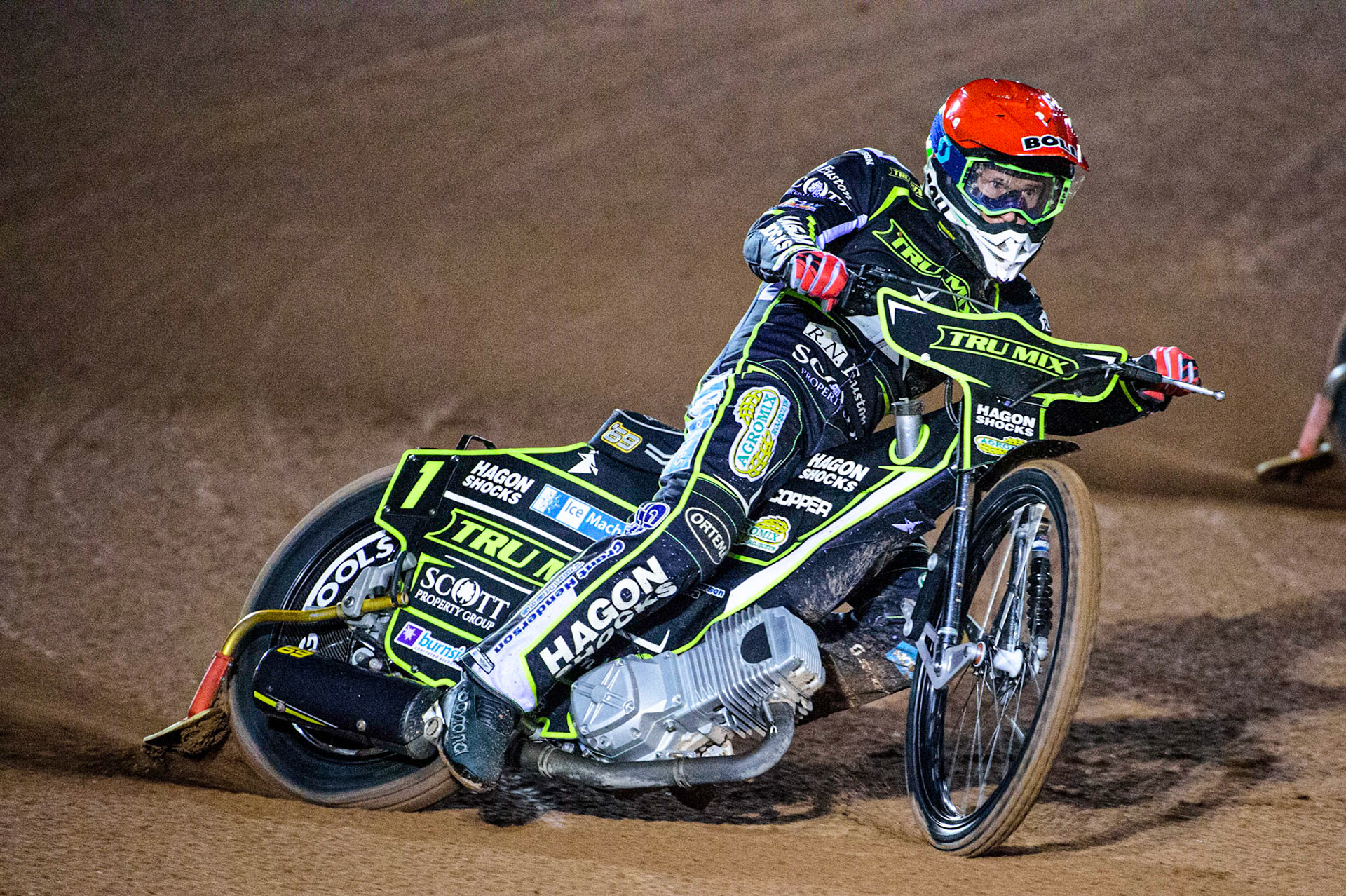 Jason Doyle in action   during the Grant Henderson Pairs at the National Speedway Stadium, Manchester on Thursday 27th October 2022. (Credit: Ian Charles | MI NEWS)