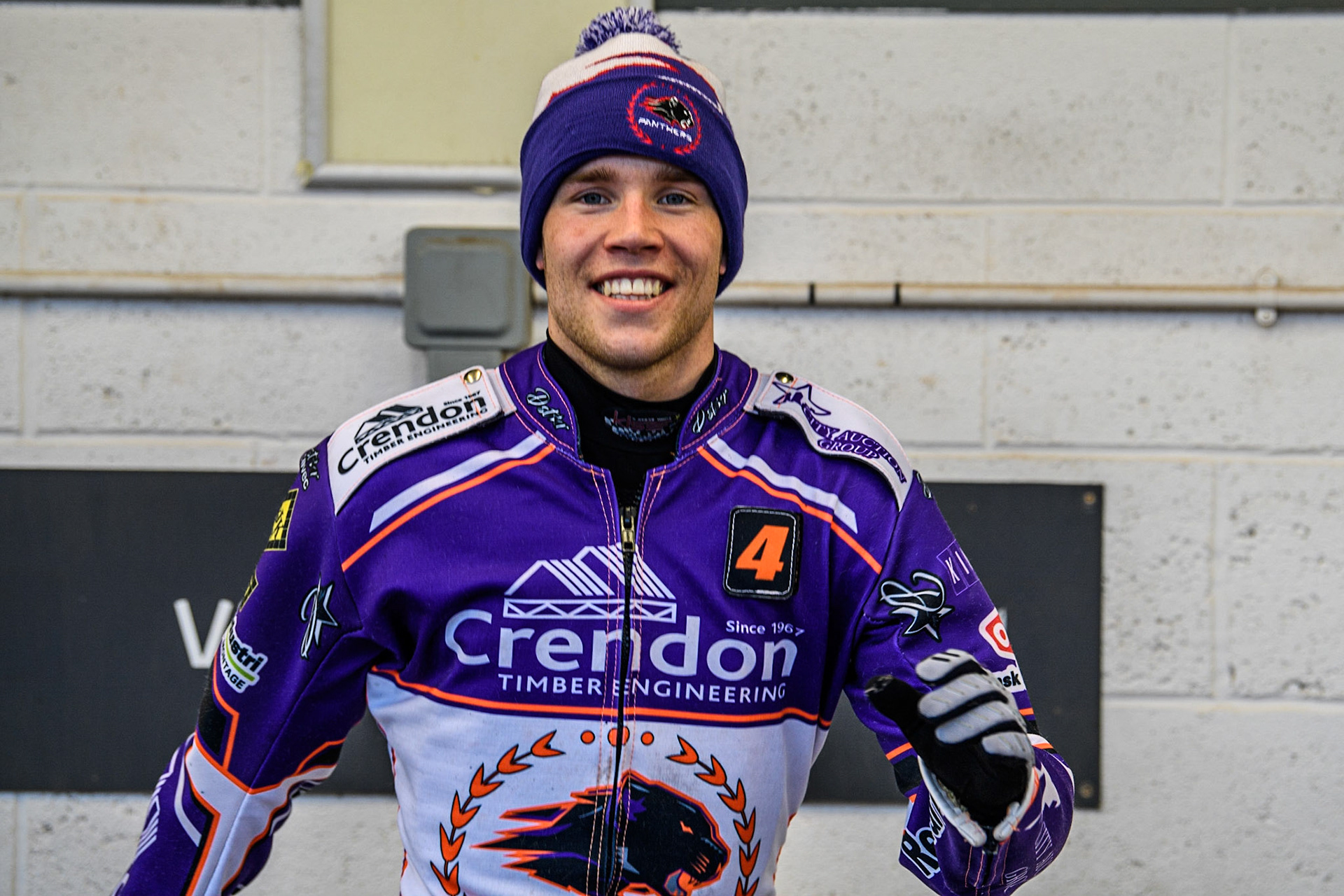 Benjamin Basso  - Peterborough Crendon Panthers during the SGB Premiership match between Belle Vue Aces and Peterborough at the National Speedway Stadium, Manchester on Monday 24th April 2023. (Photo: Ian Charles | MI News)