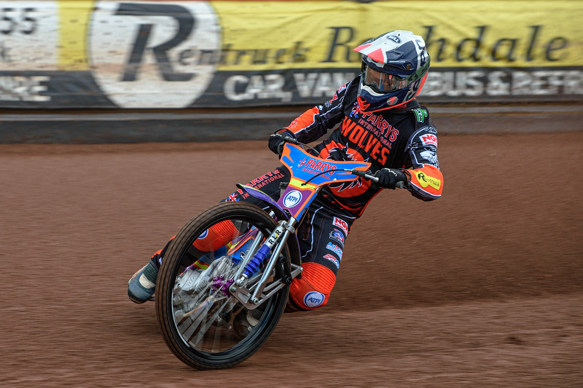 Photo: Ian CharlesRory Schlein In ActionDiscovery Networks Eurosport Speedway Season Launch, National Speedway Stadium, Manchester Wednesday  12  May  2021
