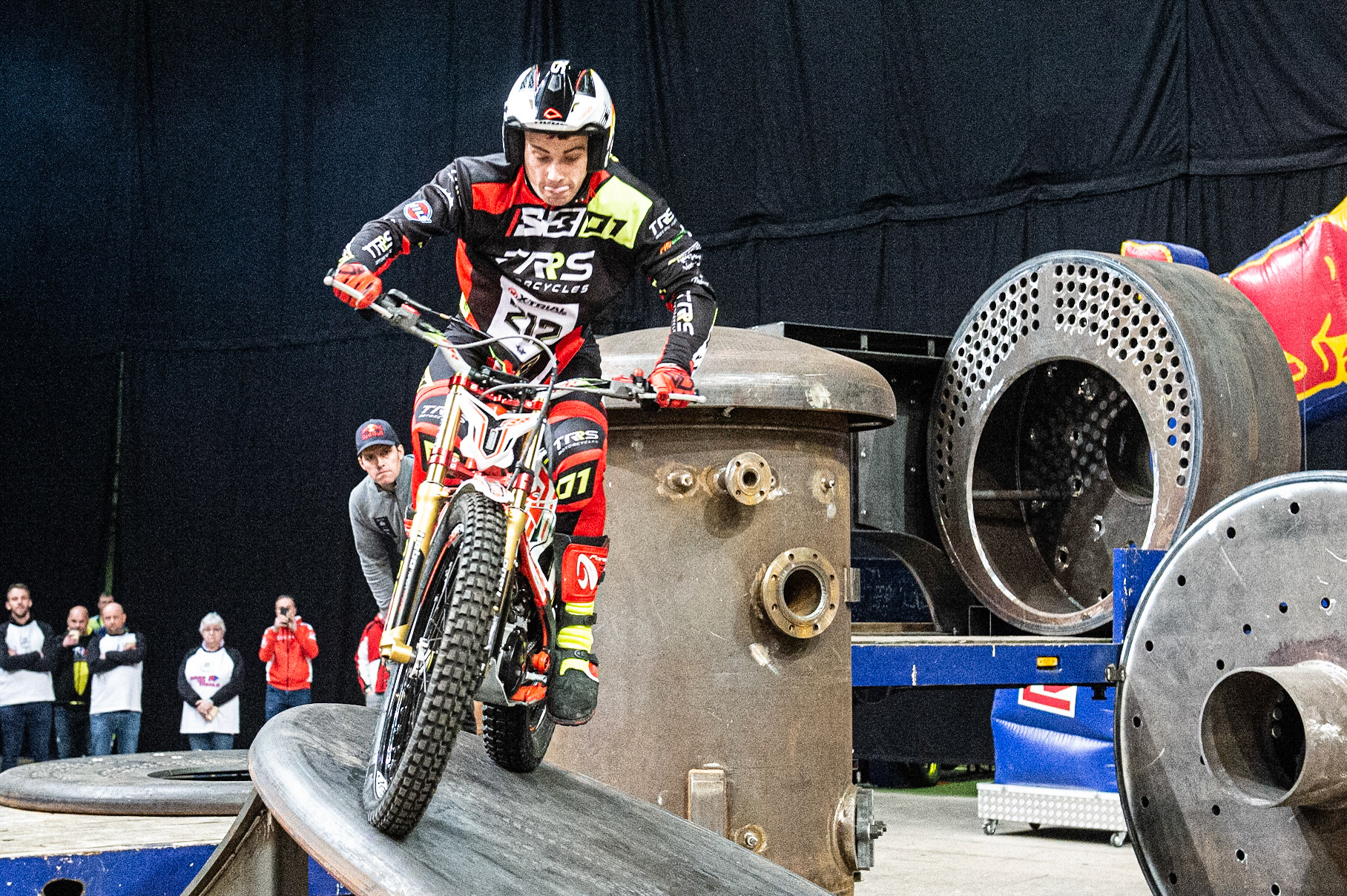 SHEFFIELD, ENGLAND  - DECEMBER 28TH  Toby Martyn, UK (Beta) on Section 1  during the 25th Anniversary Sheffield Indoor Trial at the FlyDSA Arena, Sheffield on Saturday 28th December 2019. (Credit: Ian Charles | MI News)