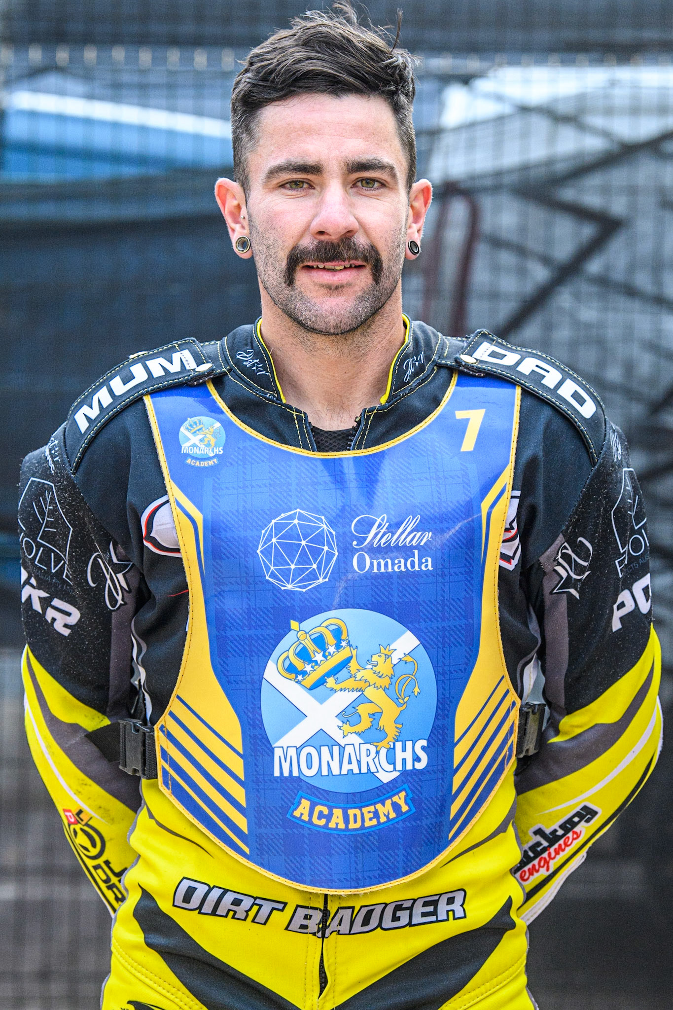Dayle Wood - Edinburgh Stellar Monarchs Academy during the National Development League match between Belle Vue Colts and Edinburgh Monarchs Academy at the National Speedway Stadium, Manchester on Friday 21st July 2023. (Photo: Ian Charles | MI News)