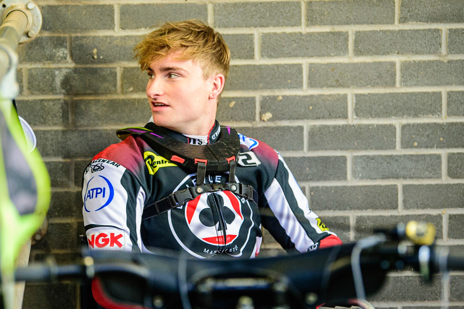 Tom Brennan  - Belle Vue ATPI Aces  during the SGB Premiership match between Belle Vue Aces and Sheffield Tigers at the National Speedway Stadium, Manchester on Monday 5th September 2022. (Credit: Ian Charles | MI News)