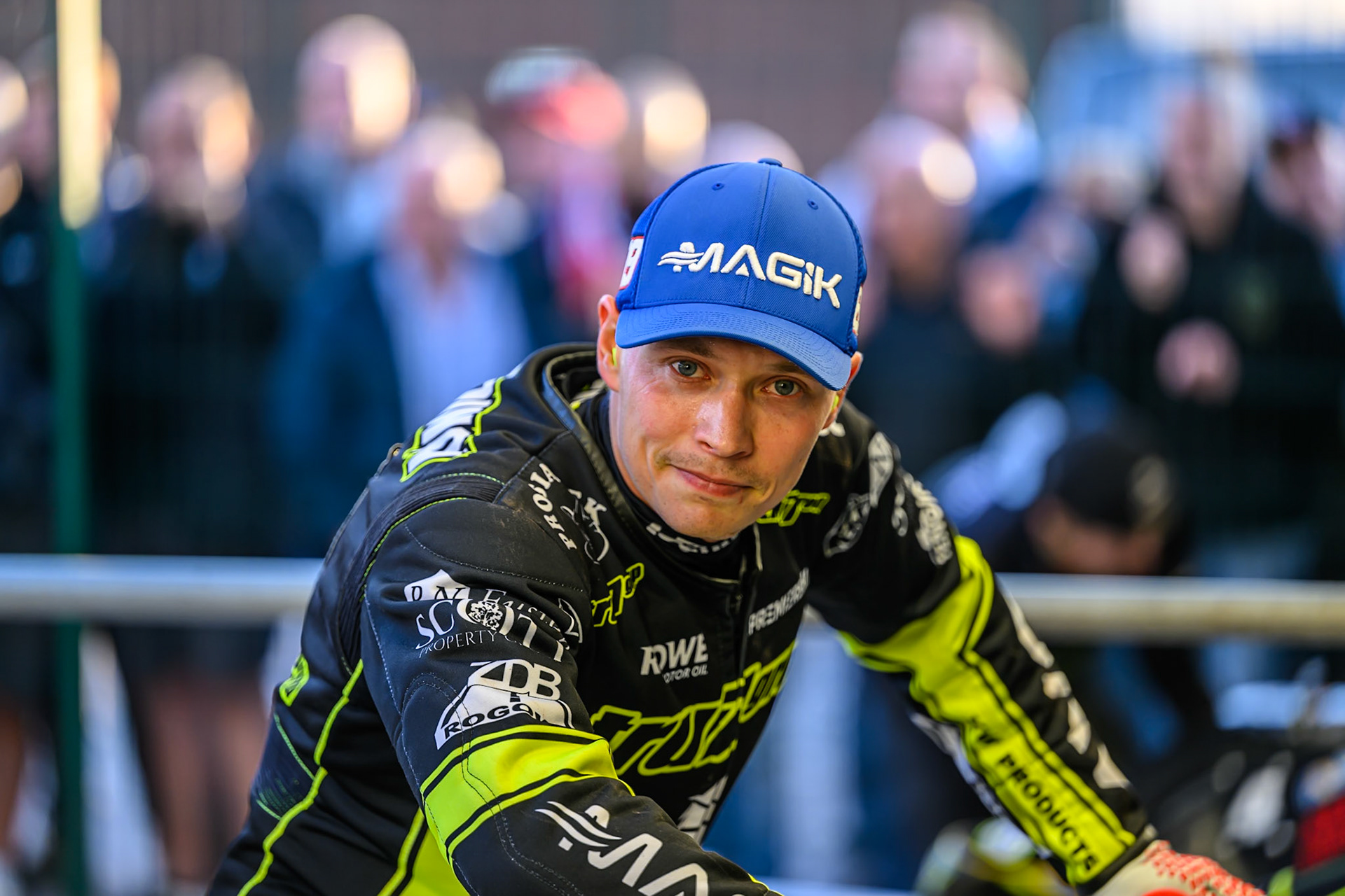 Emil Saifutdinov of Ipswich Witches during the Rowe Motor Oil Premiership Play Off Semi Final 1 (1st Leg)  between Belle Vue Aces and Ipswich Witches at the National Speedway Stadium, Manchester on Monday 8th September 2025. (Photo: Ian Charles | MI News)