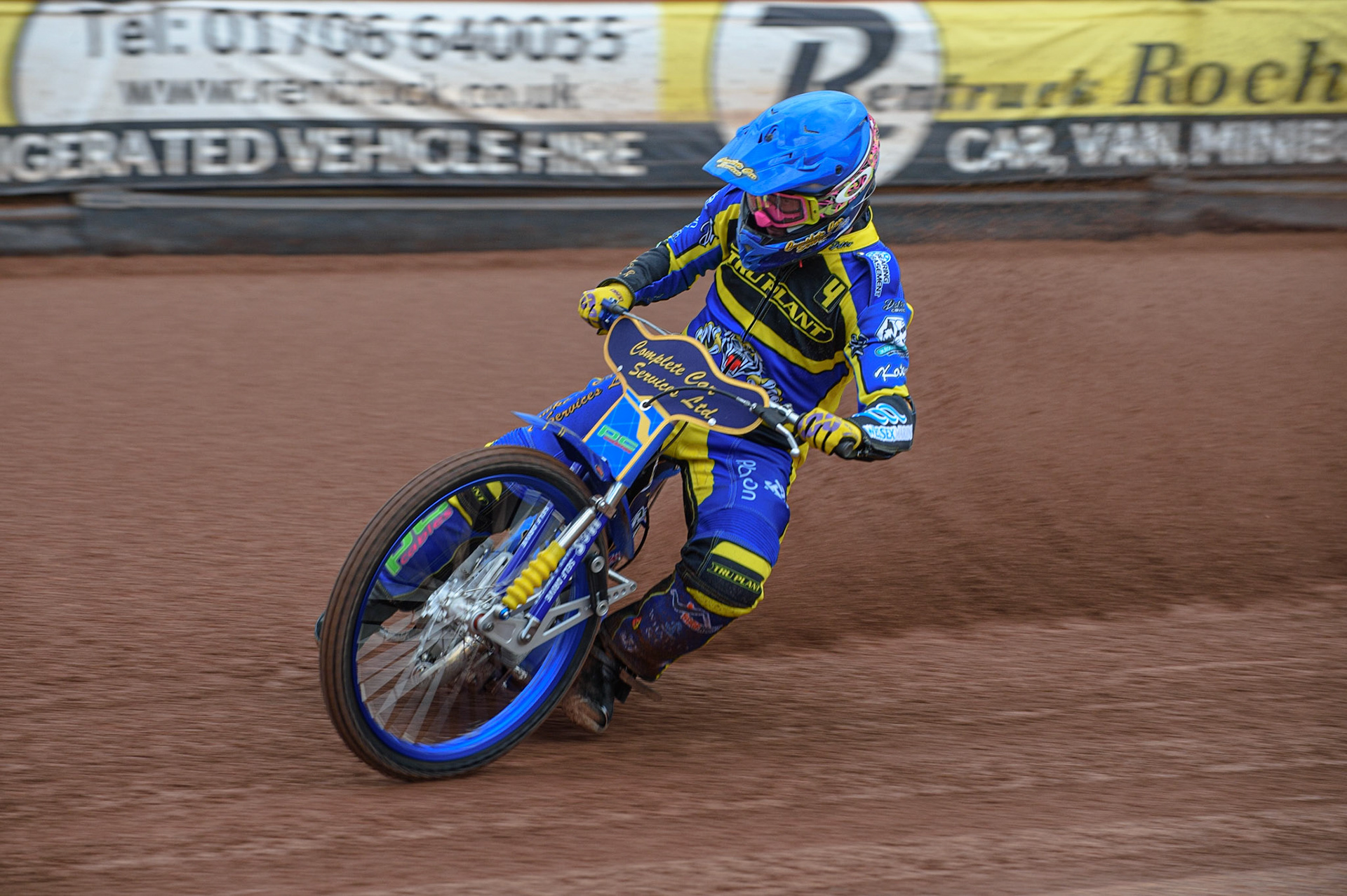 Photo: Ian CharlesKyle Howarth In ActionDiscovery Networks Eurosport Speedway Season Launch, National Speedway Stadium, Manchester Wednesday  12  May  2021