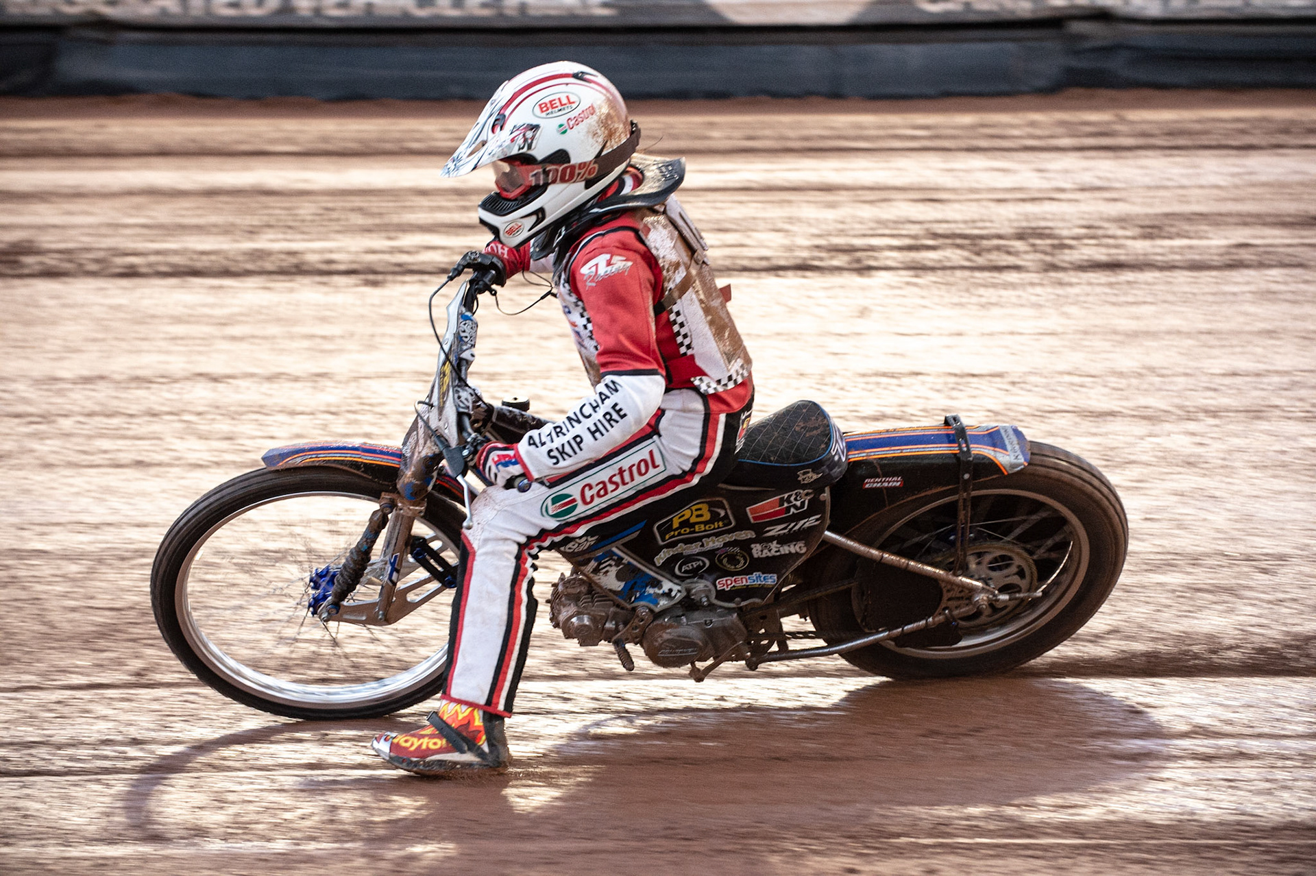 Photo by Ian Charles:

Katy Gordon in action

Belle Vue Aces v Wolverhampton Wolves, SGB Premiership, National Speedway Stadium, Manchester, Monday, 19, August, 2019