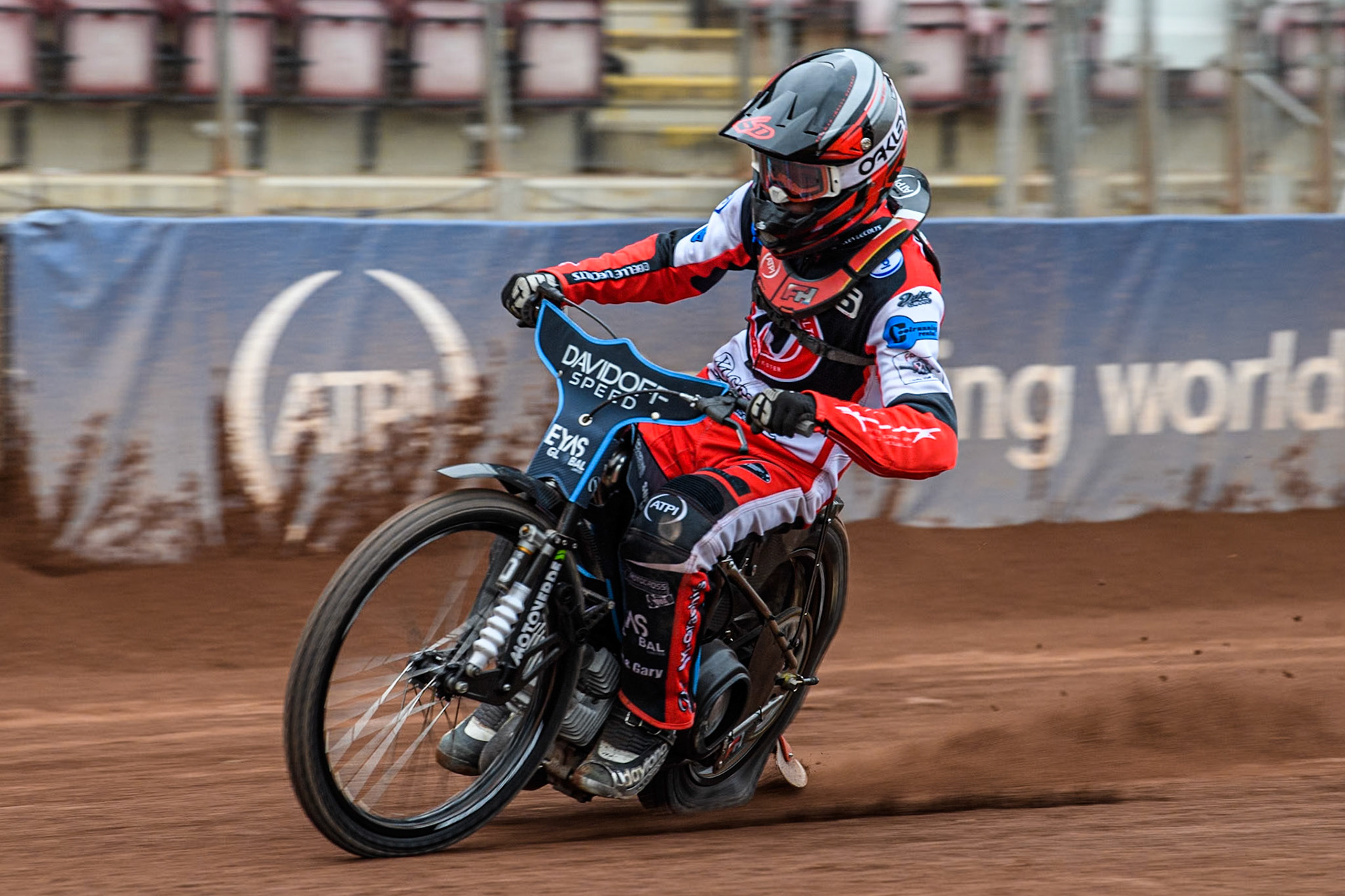 Belle Vue Colts' rider Freddy Hodder in action during the Belle Vue Aces Media Day at the National Speedway Stadium, Manchester on Monday 11th March 2024. (Photo: Ian Charles | MI News)