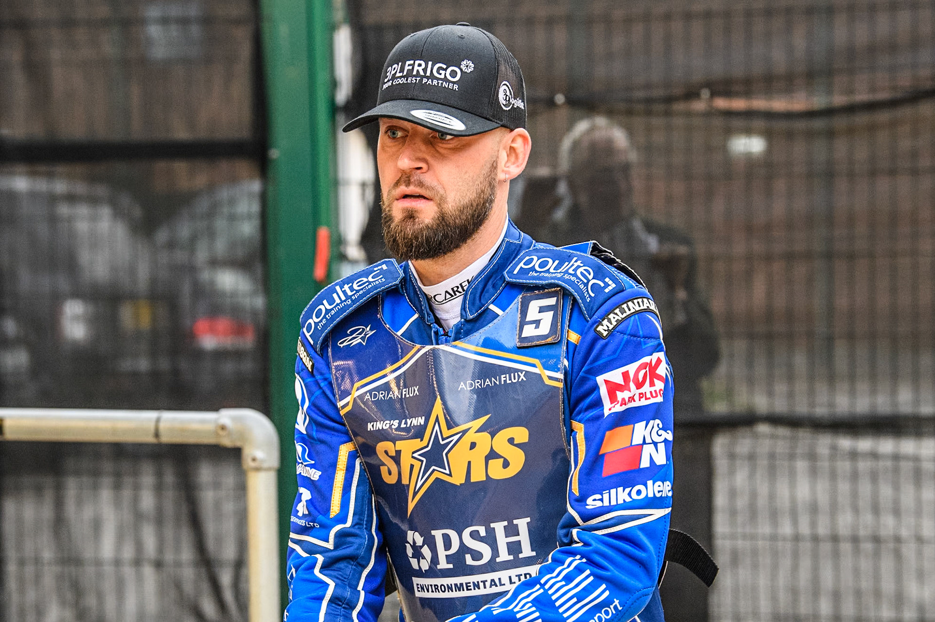 King Lynn Stars' Nicolai Klindt during the Rowe Motor Oil Premiership match between Belle Vue Aces and King's Lynn Stars at the National Speedway Stadium, Manchester on Monday 20th May 2024. (Photo: Ian Charles | MI News)
