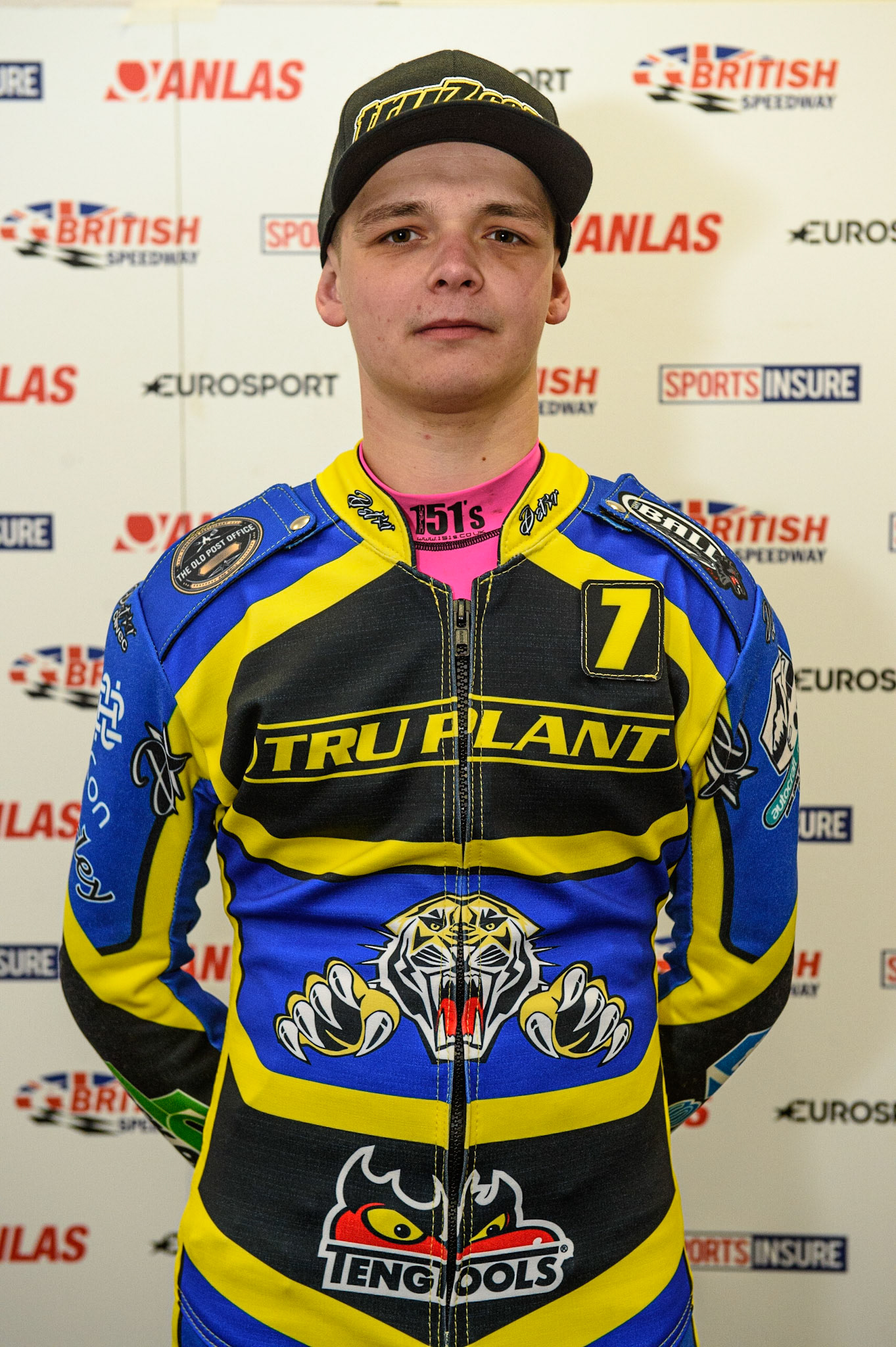 Photo: Ian CharlesJosh Bates, Rising Star of Sheffield TigersDiscovery Networks Eurosport Speedway Season Launch, National Speedway Stadium, Manchester Wednesday  12  May  2021