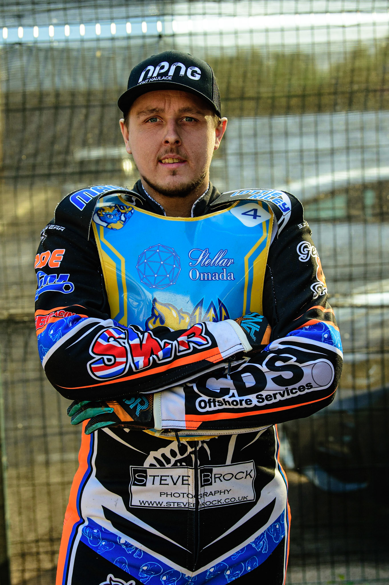 MANCHESTER, UK. MAY 27TH  Josh Embleton of Armadale Stellar Devils during the National Development League match between Belle Vue Colts and Armadale Devils at the National Speedway Stadium, Manchester on Friday 27th May 2022. (Credit: Ian Charles | MI News)