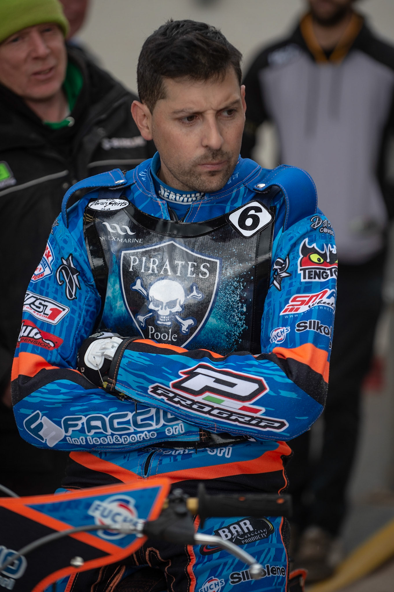 Photo by Ian Charles

Nico Covatti 


Belle Vue Aces v Poole Pirates, British Speedway Premiership, Belle Vue National Speedway Stadium, Manchester, Monday 6  May  2019