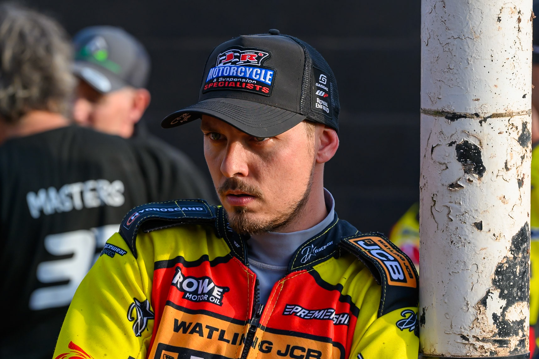 Nick Morris of Leicester Lions  during the Rowe Motor Oil Premiership match between Leicester Lions and Belle Vue Aces at the Hydroscan Arena, Leicester on Thursday 23rd July 2026. (Photo: Ian Charles | MI News)