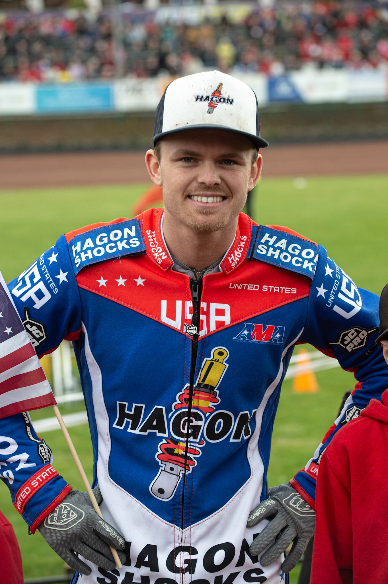 Photo by Ian Charles:

Broc Nichol - USA

FIM Speedway Grand Prix World Championship - Qualifying Round 1, Peugeot Ashfield Stadium, Glasgow, 8 June 2019