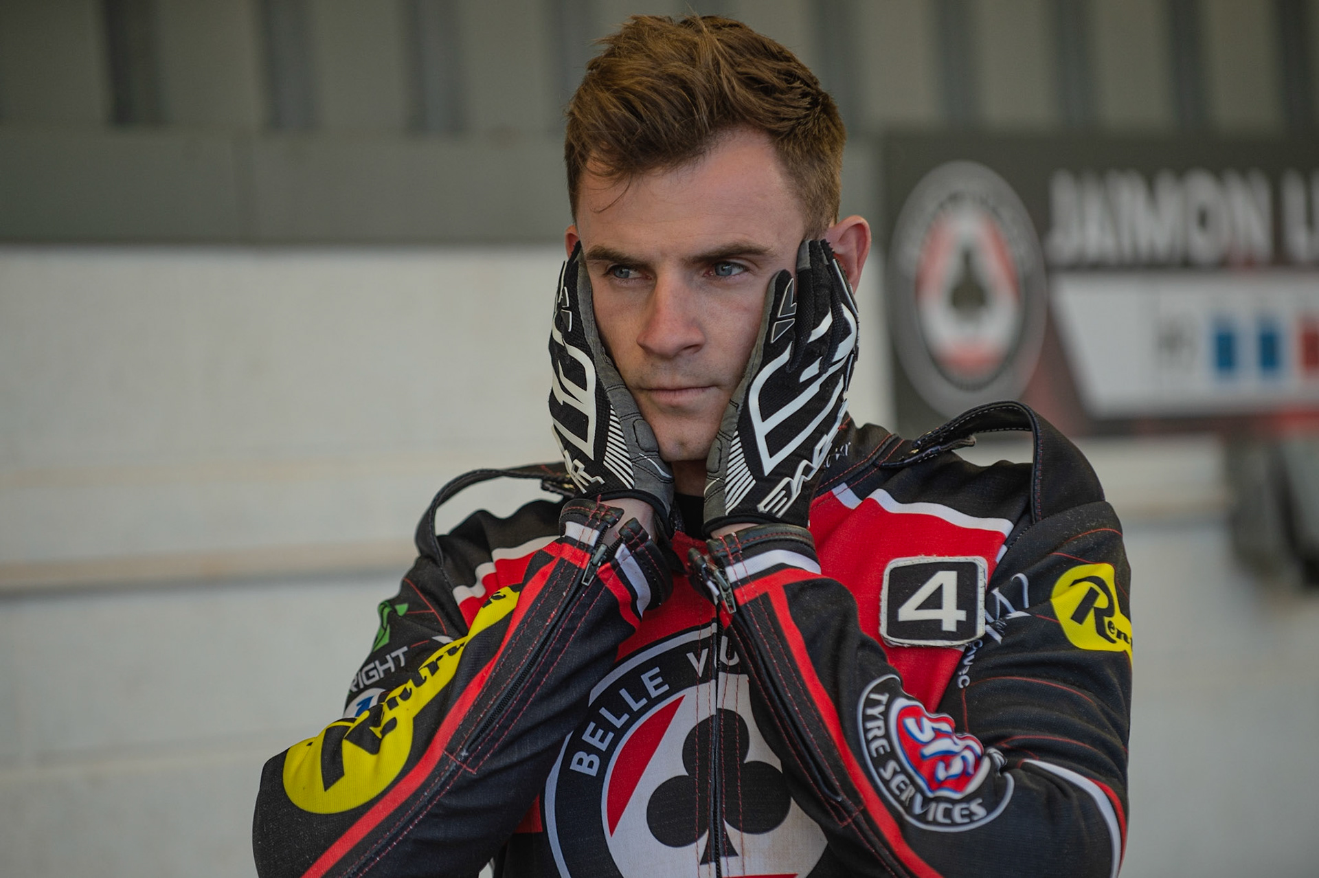 Photo by Ian Charles

Steve Worrall 

Belle Vue Aces v Poole Pirates, British Speedway Premiership, Belle Vue National Speedway Stadium, Manchester, Monday 1  July  2019