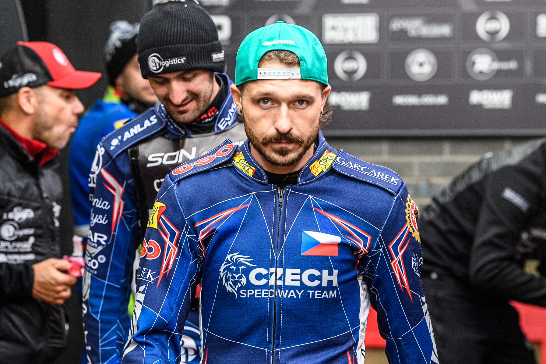 Vaclav Milik of The Czech Republic during the Monster Energy FIM Speedway of Nation Semi Final 2 at the National Speedway Stadium, Manchester on Wednesday 10th July 2024. (Photo: Ian Charles | MI News)