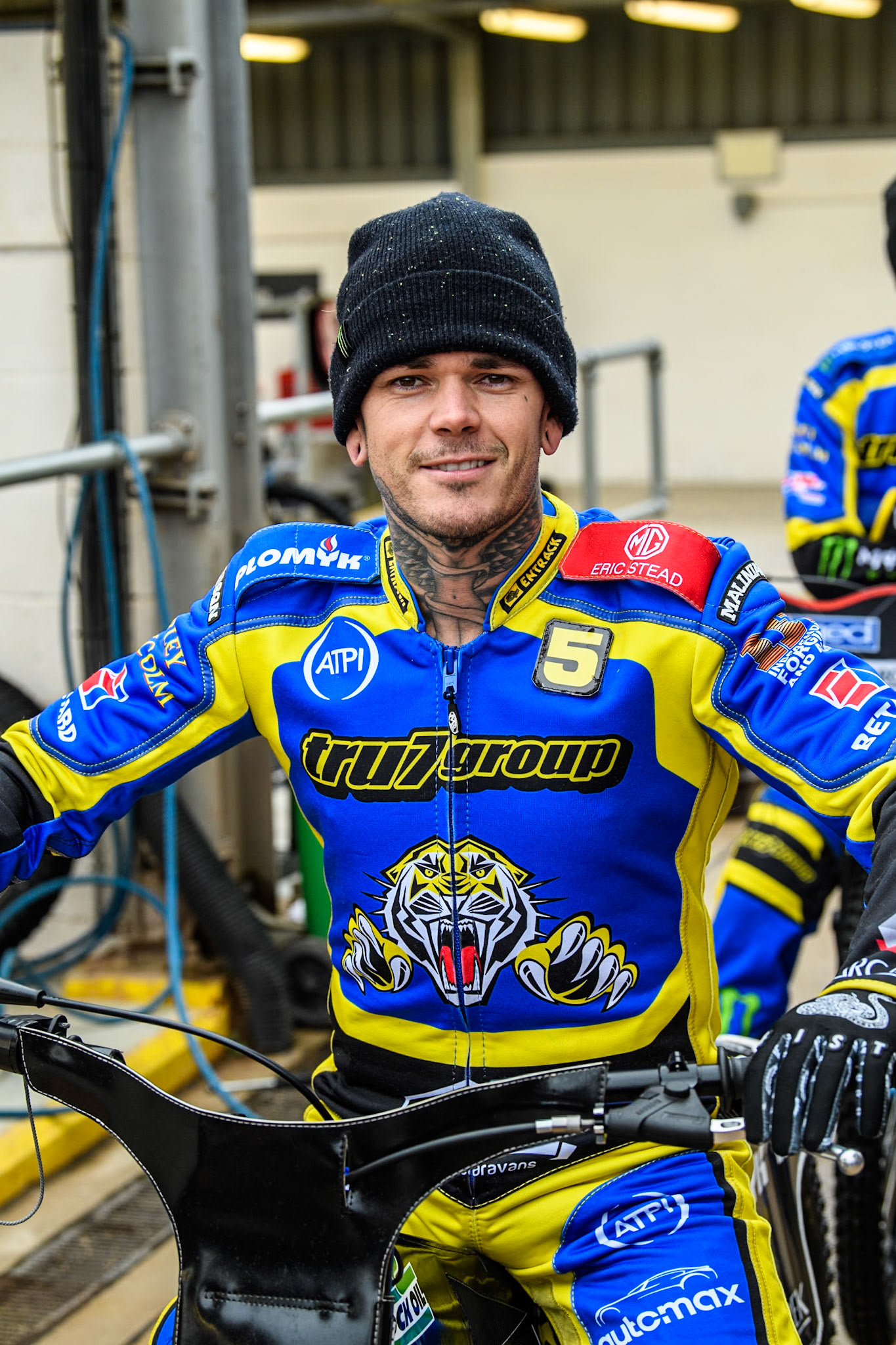 Sheffield Tigers' Tai Woffinden during the Rowe Motor Oil Premiership KO Cup Quarter Final 1st Leg between Belle Vue Aces and Sheffield Tigers at the National Speedway Stadium, Manchester on Monday 1st April 2024. (Photo: Ian Charles | MI News)