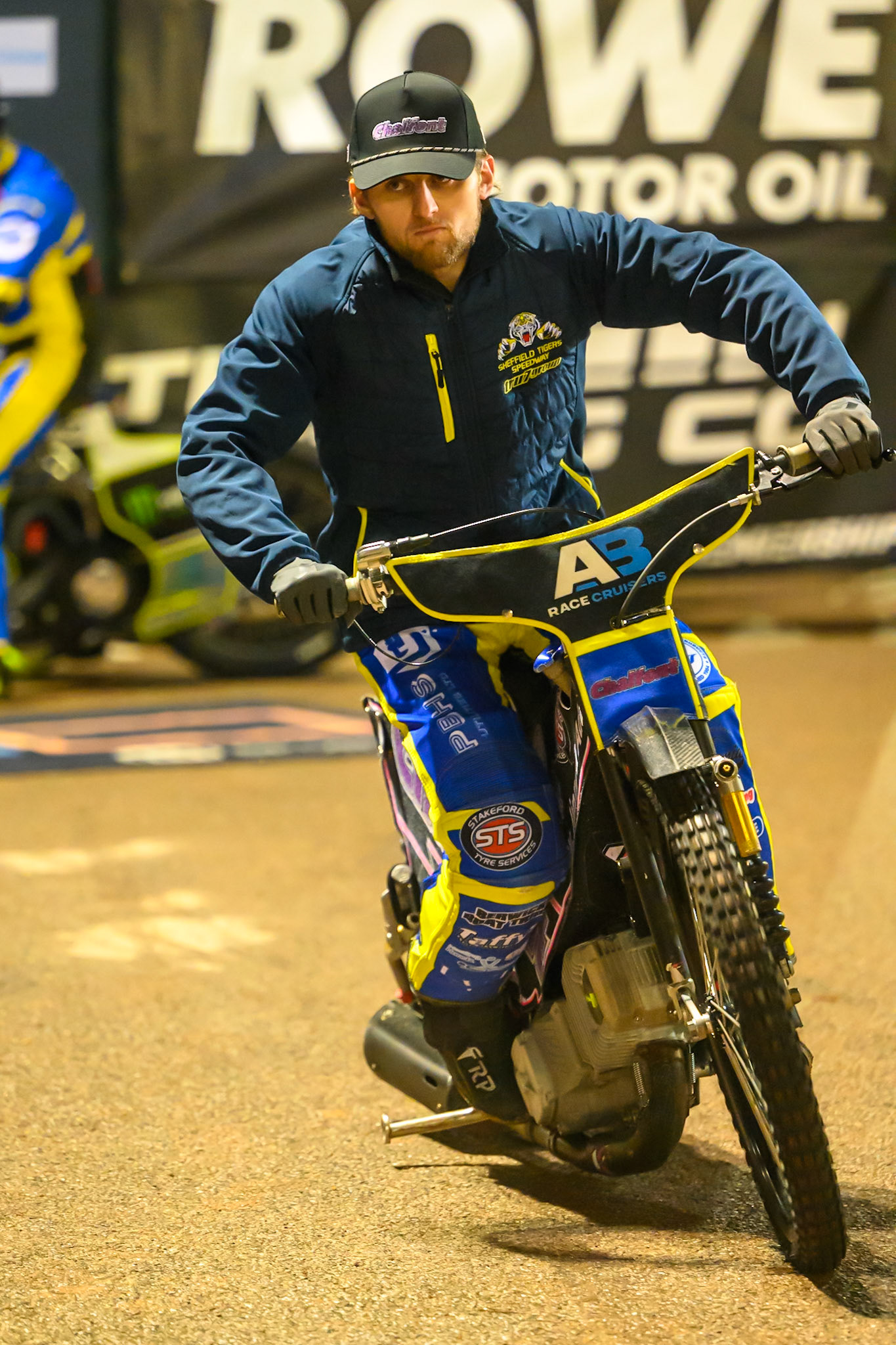Leon Flint of Sheffield Tigers during the Rowe Motor Oil Premiership Grand Final 2nd Leg between Belle Vue Aces and Sheffield Tigers at the National Speedway Stadium, Manchester on Friday 16th October 2026. (Photo: Ian Charles | MI News)