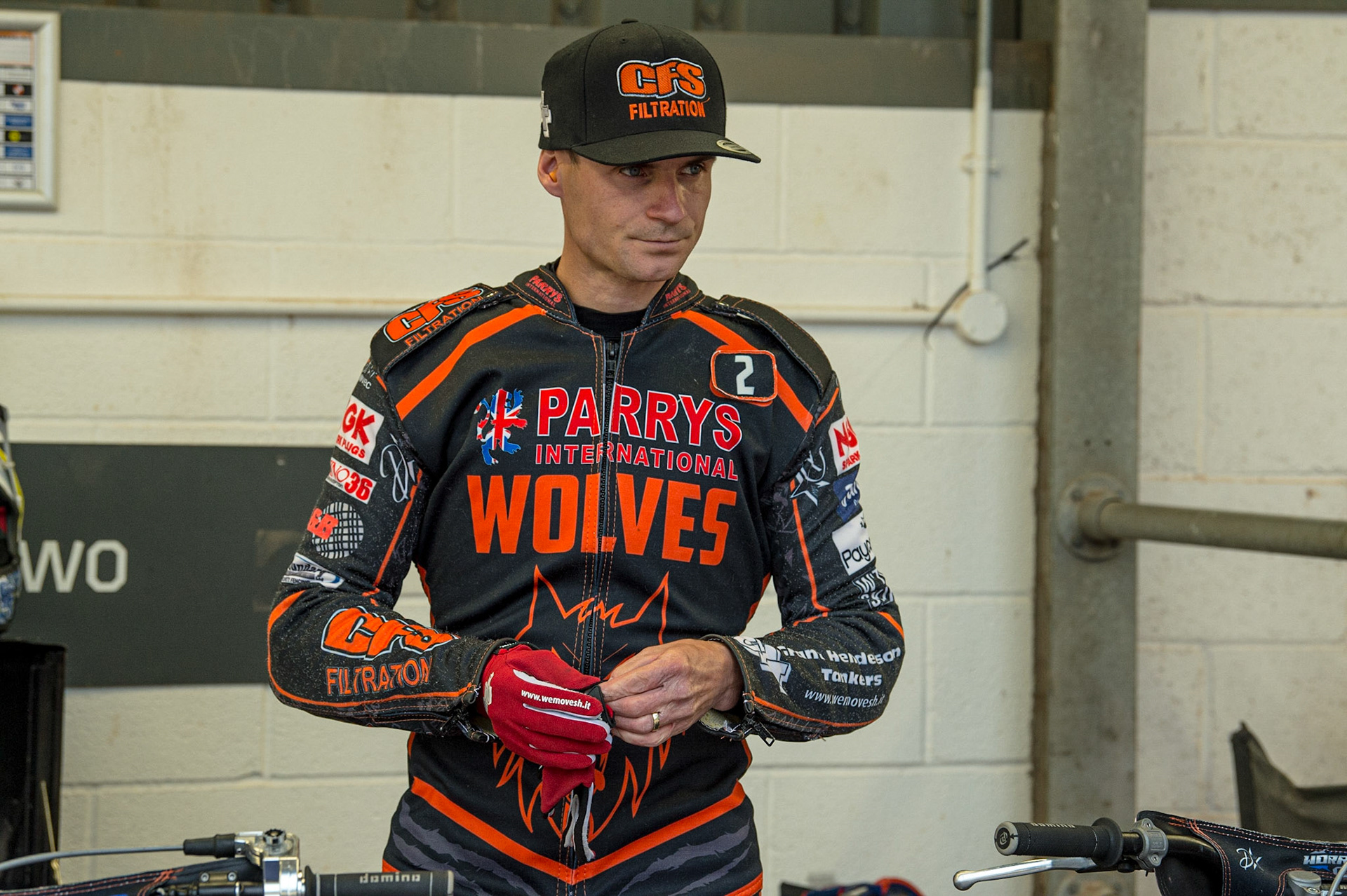 MANCHESTER, UK. JUN 13TH Steve Worrall  of Wolverhampton Parrys International Wolves   during the SGB Premiership match between Belle Vue Aces and Wolverhampton  Wolves at the National Speedway Stadium, Manchester on Monday 13th June 2022. (Credit: Ian Charles | MI News)