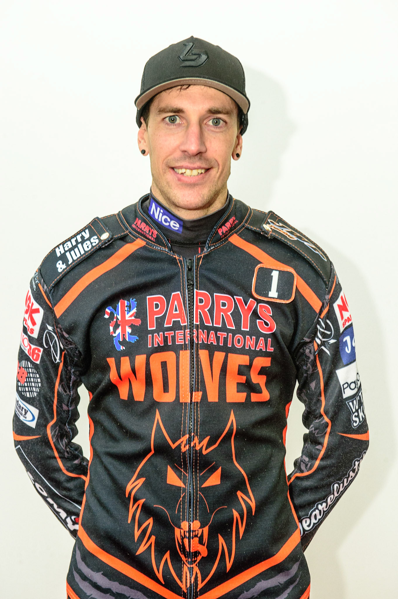 MANCHESTER, UK. APRIL 12TH: Sam Masters, Captain of Wolverhampton Wolves at the Discovery Networks Eurosport Speedway Season Launch at the National Speedway Stadium, Manchester on Tuesday 12th April 2022 (Credit: Ian Charles | MI News)