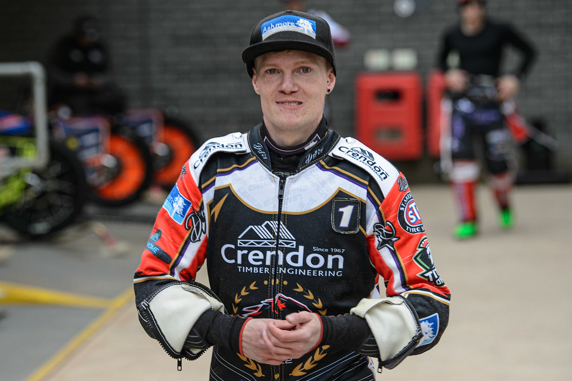 MANCHESTER, UK. MAY 2ND  Michael Palm Toft  - Peterborough Crendon Panthers  during the SGB Premiership match between Belle Vue Aces and Peterborough at the National Speedway Stadium, Manchester on Monday 2nd May 2022. (Credit: Ian Charles | MI News)