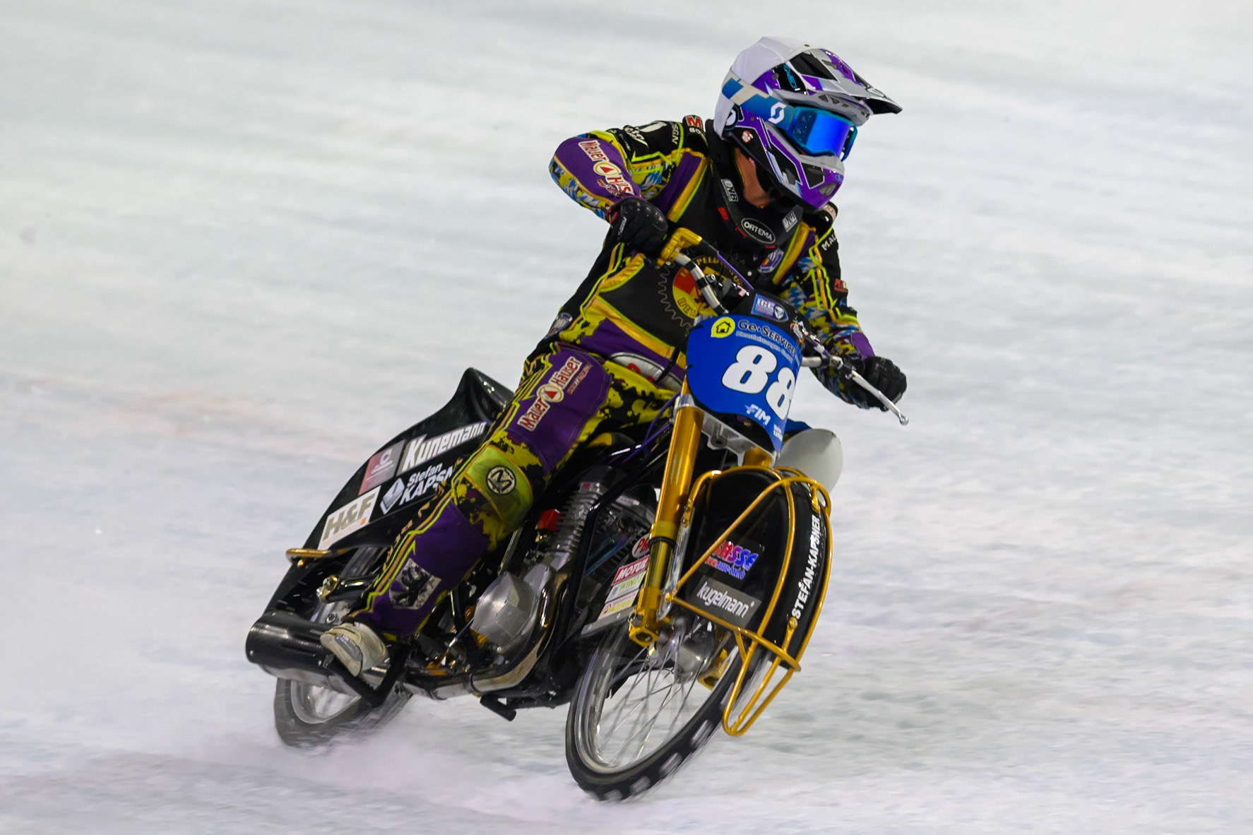 Bernhard Sanftl of Germany in action during the ROELOF THIJS BOKAAL at Ice Rink Thialf, Heerenveen on Friday 10th April 2026.  (Photo: Ian Charles | MI News)