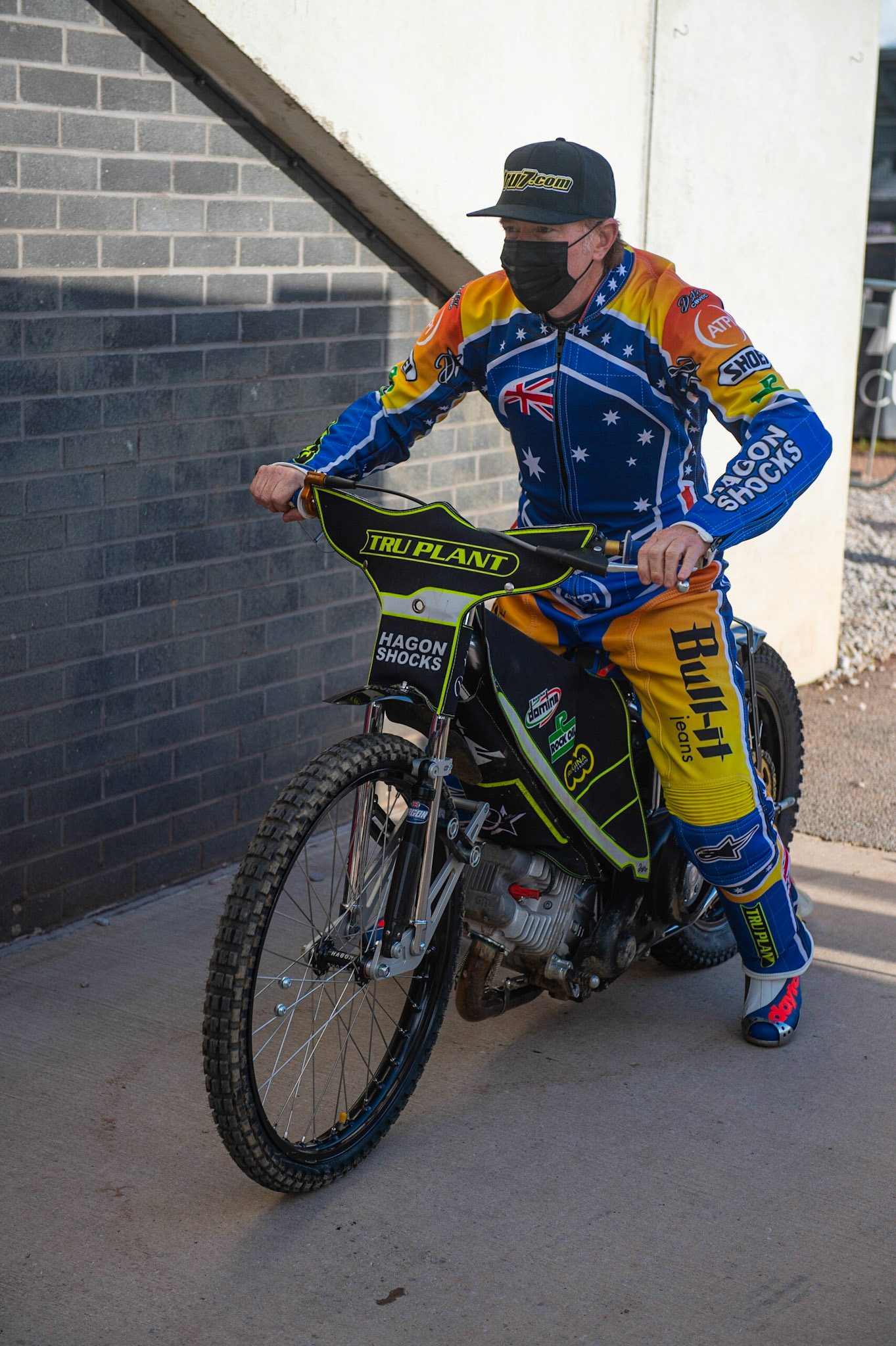 Photo: Ian CharlesJason Crump of Belle Vue 'BikeRight' Aces Belle Vue ‘Bikerite ’Aces v ‘ATPI’ All Stars, Premiership Challenge, National Speedway Stadium, Manchester Thursday  24  September  2020