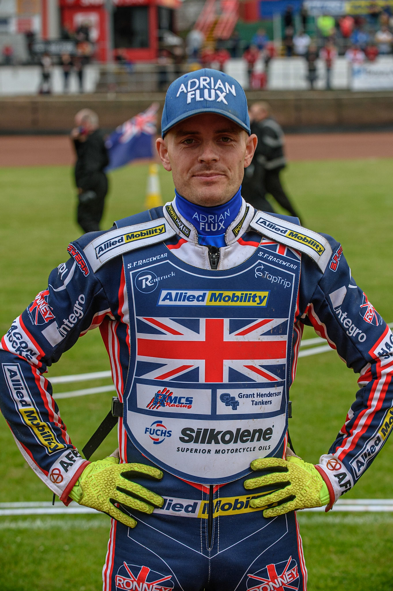 GLASGOW, UK. JUNE 19TH.  Lewis Kerr (Great Britain) during the FIM Speedway Grand Prix Qualifying Round at the Peugeot Ashfield Stadium, Glasgow on Saturday 19th June 2021. (Credit: Ian Charles | MI News)