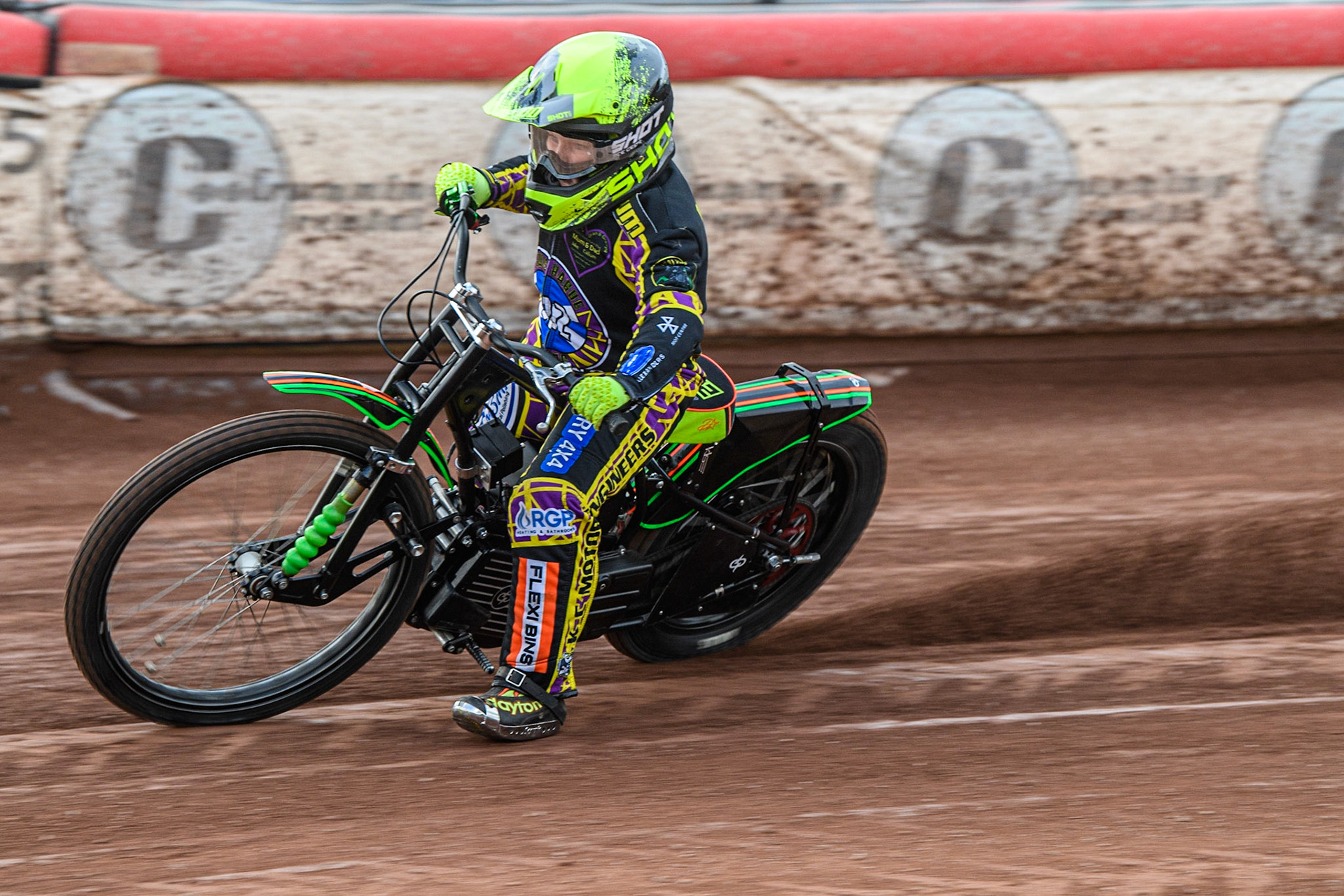 during the British Youth Speedway Championships at the National Speedway Stadium, Manchester on Friday 21st July 2023. (Photo: Ian Charles | MI News)