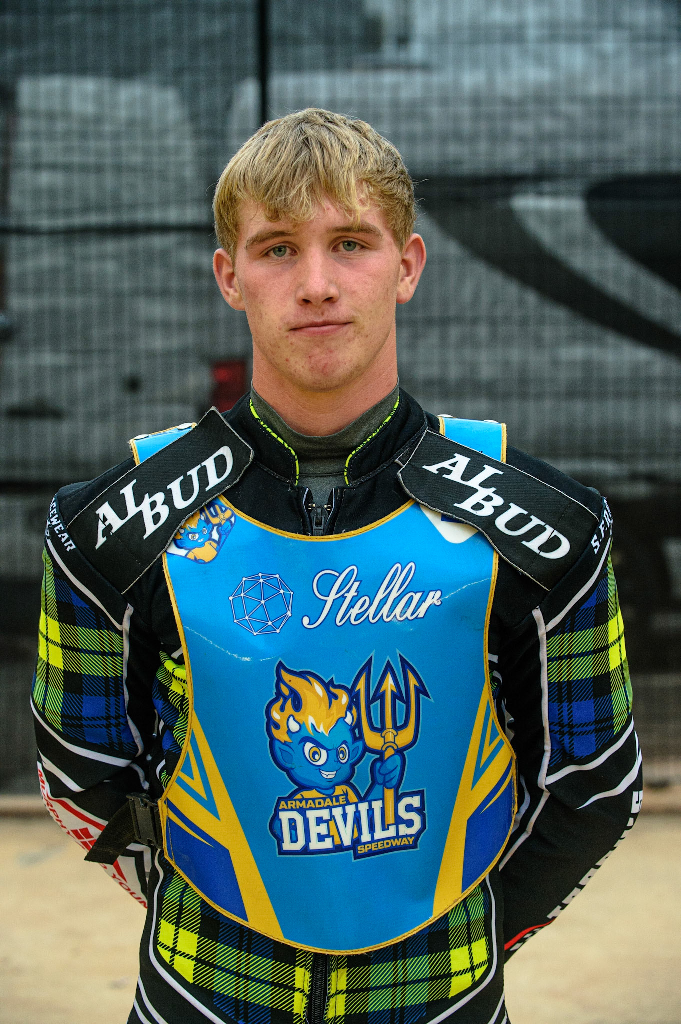 MANCHESTER, UK. AUGUST 20TH Gregor Millar  - Armadale Stellar Devils during the National Development League match between Belle Vue Aces and Armadale Devils at the National Speedway Stadium, Manchester on Friday 20th August 2021. (Credit: Ian Charles | MI News)