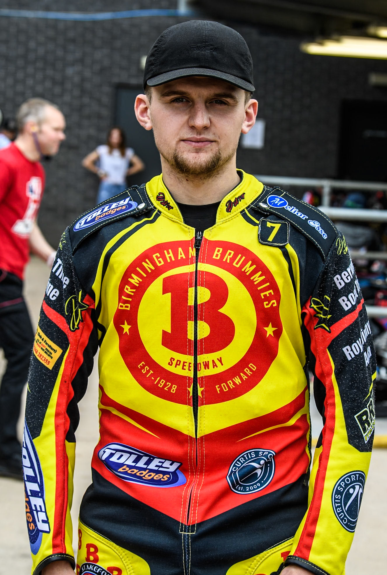 Birmingham Brummies' Leon Flint during the Rowe Motor Oil Premiership match between Belle Vue Aces and Birmingham Brummies at the National Speedway Stadium, Manchester on Monday 6th May 2024. (Photo: Ian Charles | MI News)